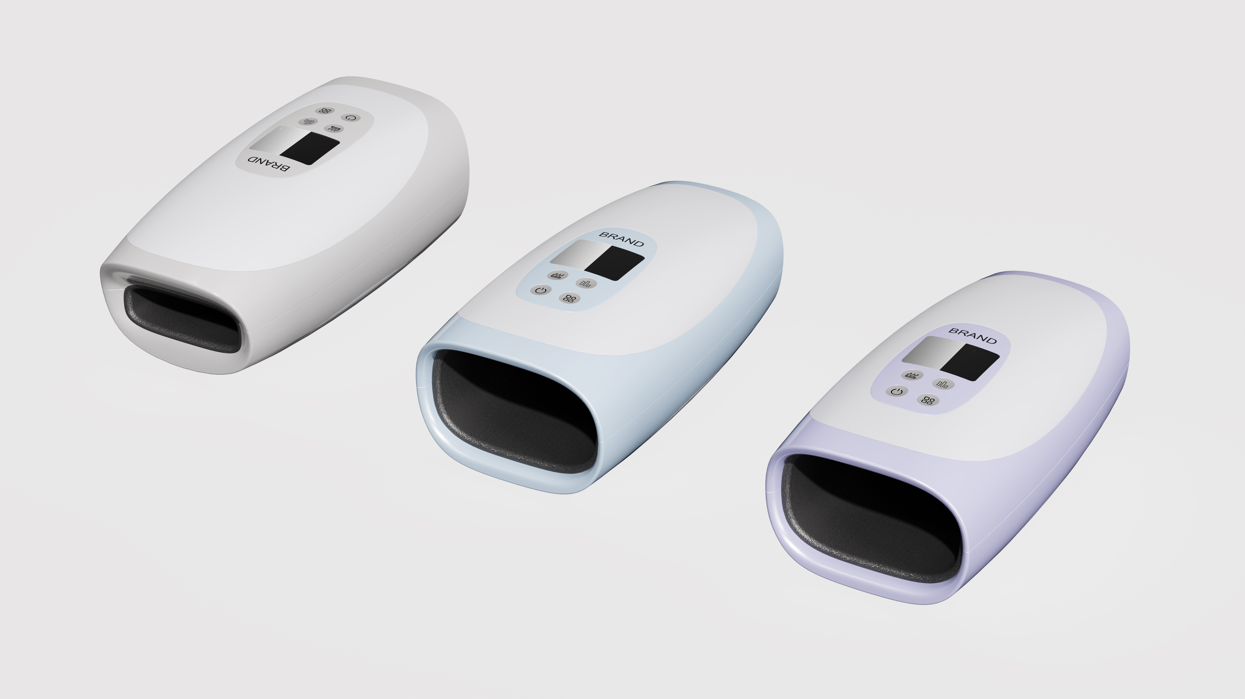 Hand massage instrument，articles for daily use，small home appliances，Appearance design，Rhino modeling，Keyshot rendering，Late PS，