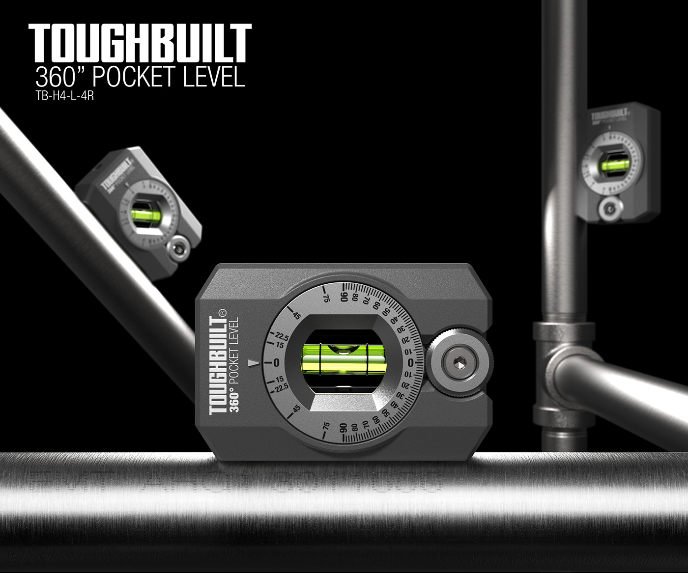 level，360 pocket  level，construction，Hand tools，Pocket level，toughbuilt，durable，