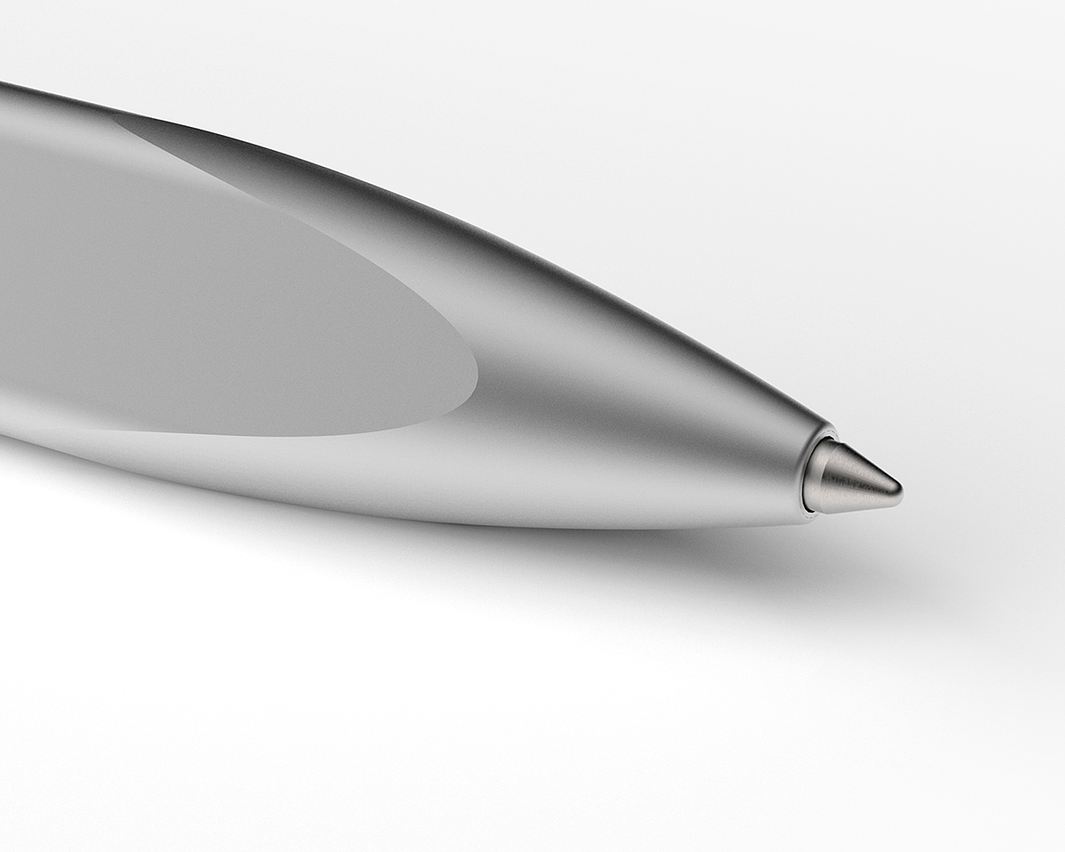 Mechanical pen，Helicon，3D model，pen，Render，industrial design，to work in an office，