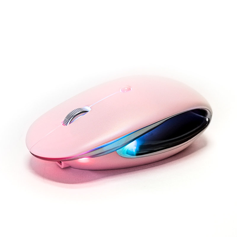 Wireless mouse，RGB Office Mouse，Creative design，Hollowed out design，Luminous mouse，