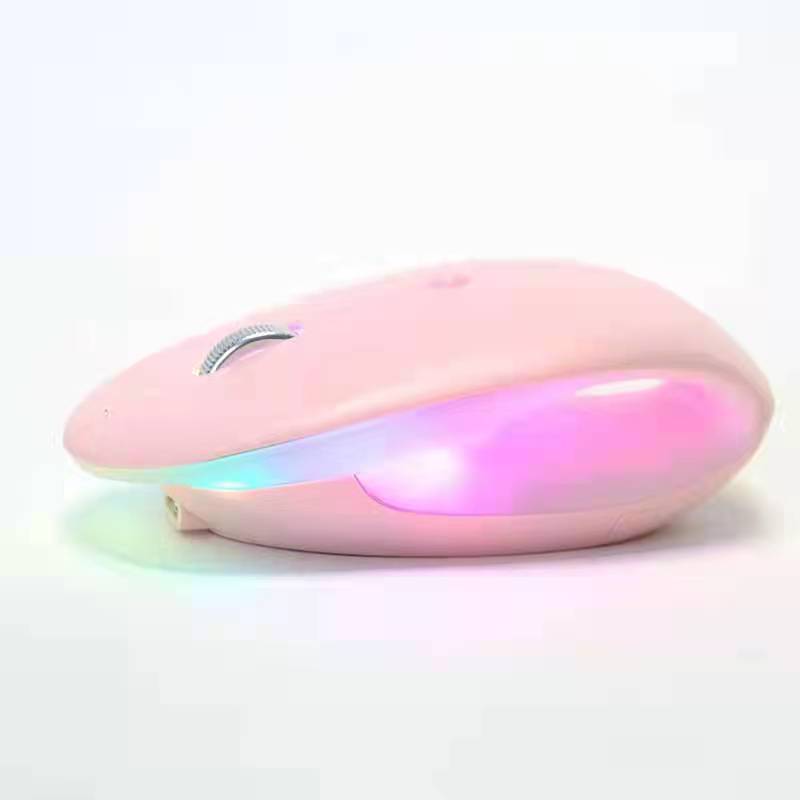 Wireless mouse，RGB Office Mouse，Creative design，Hollowed out design，Luminous mouse，