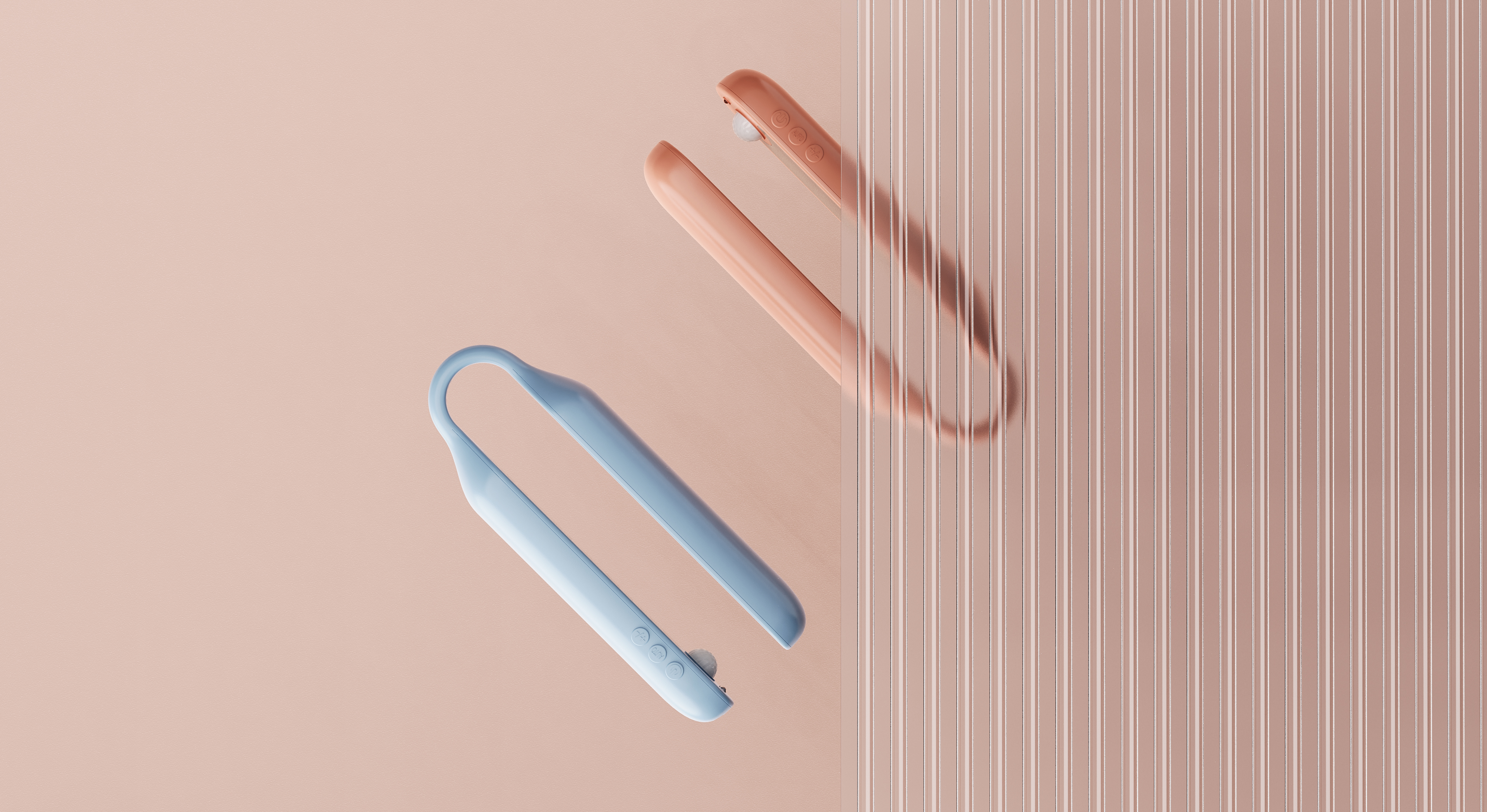 product design，Lamp design，Random placement，Folding lamp，Sports light，soft，perceptual，