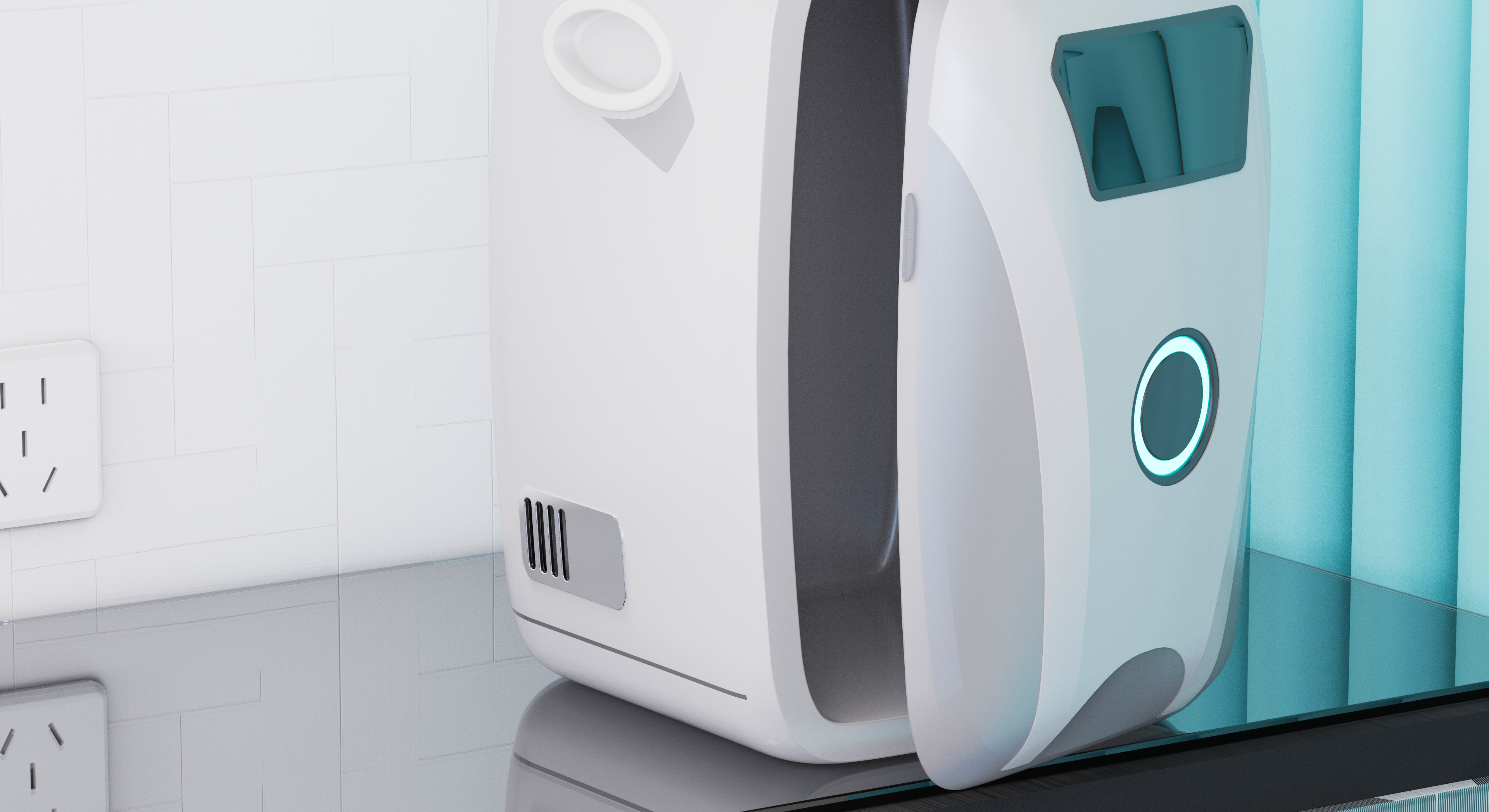 便捷,轻巧,让冰箱"活起来",概念设计