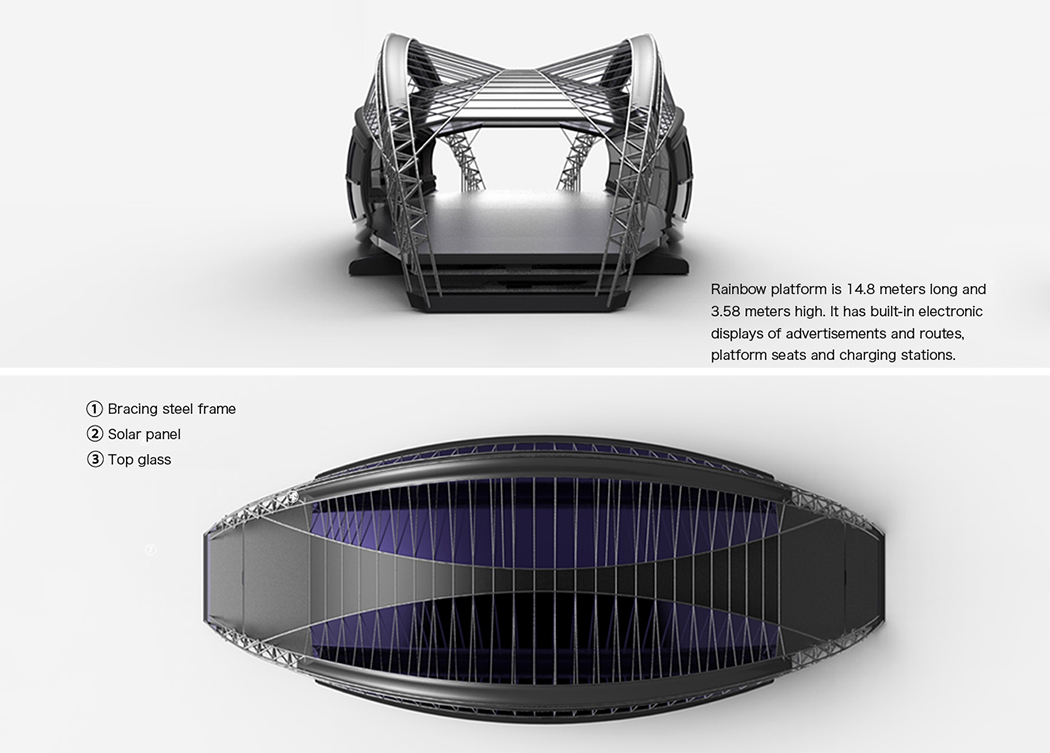 bus station，Architecture，product design，industrial design，