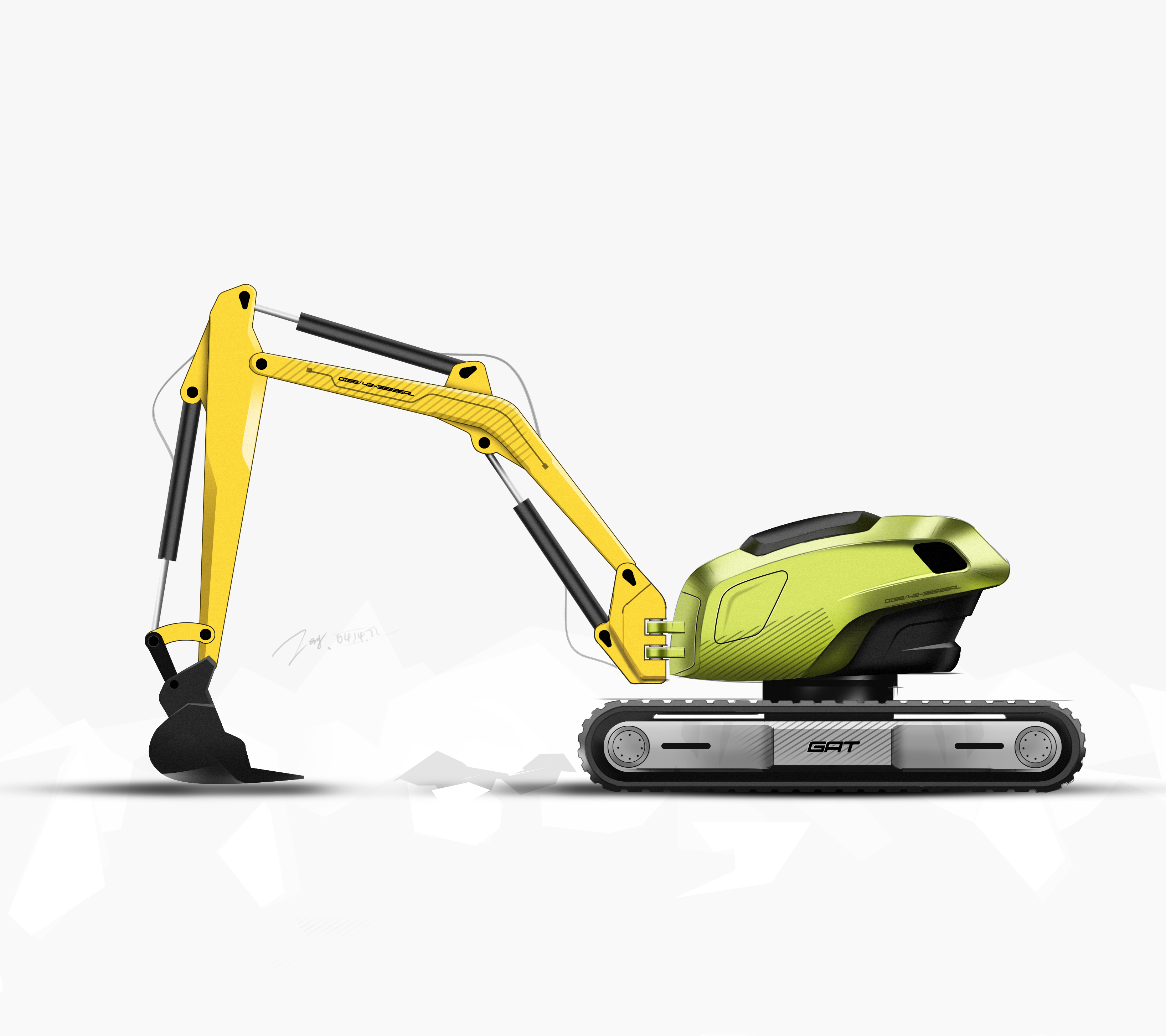 Hand drawn expression，