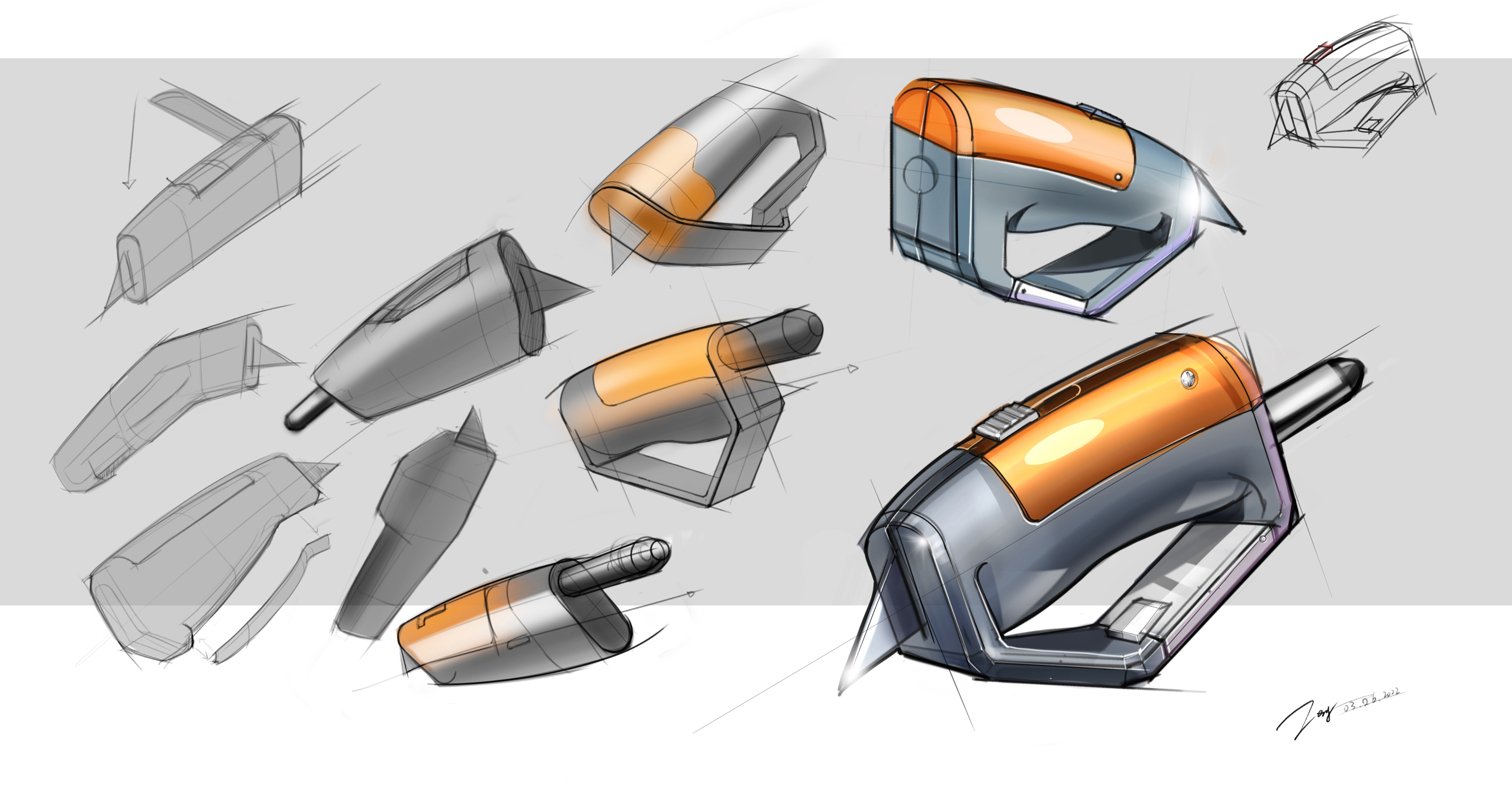 Hand drawn expression，