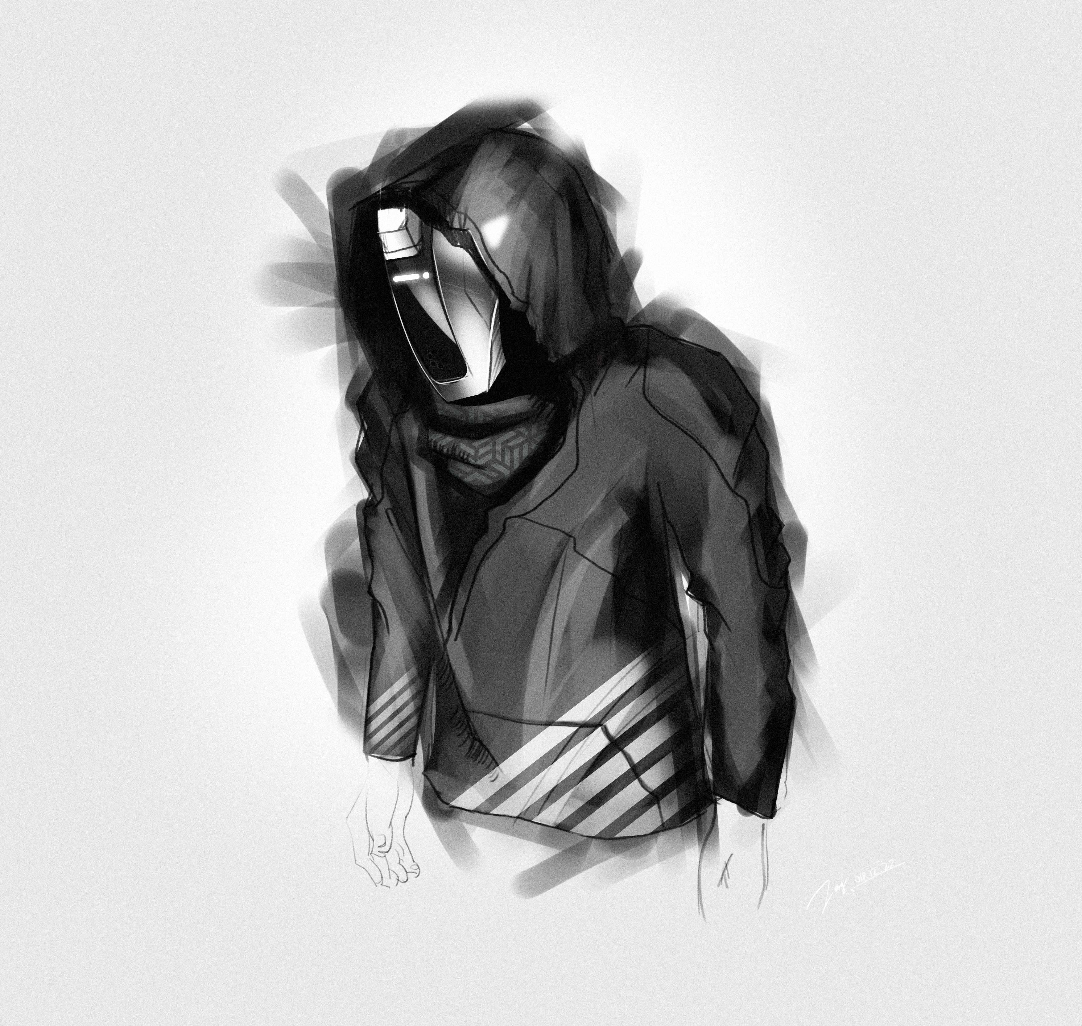 Hand drawn expression，