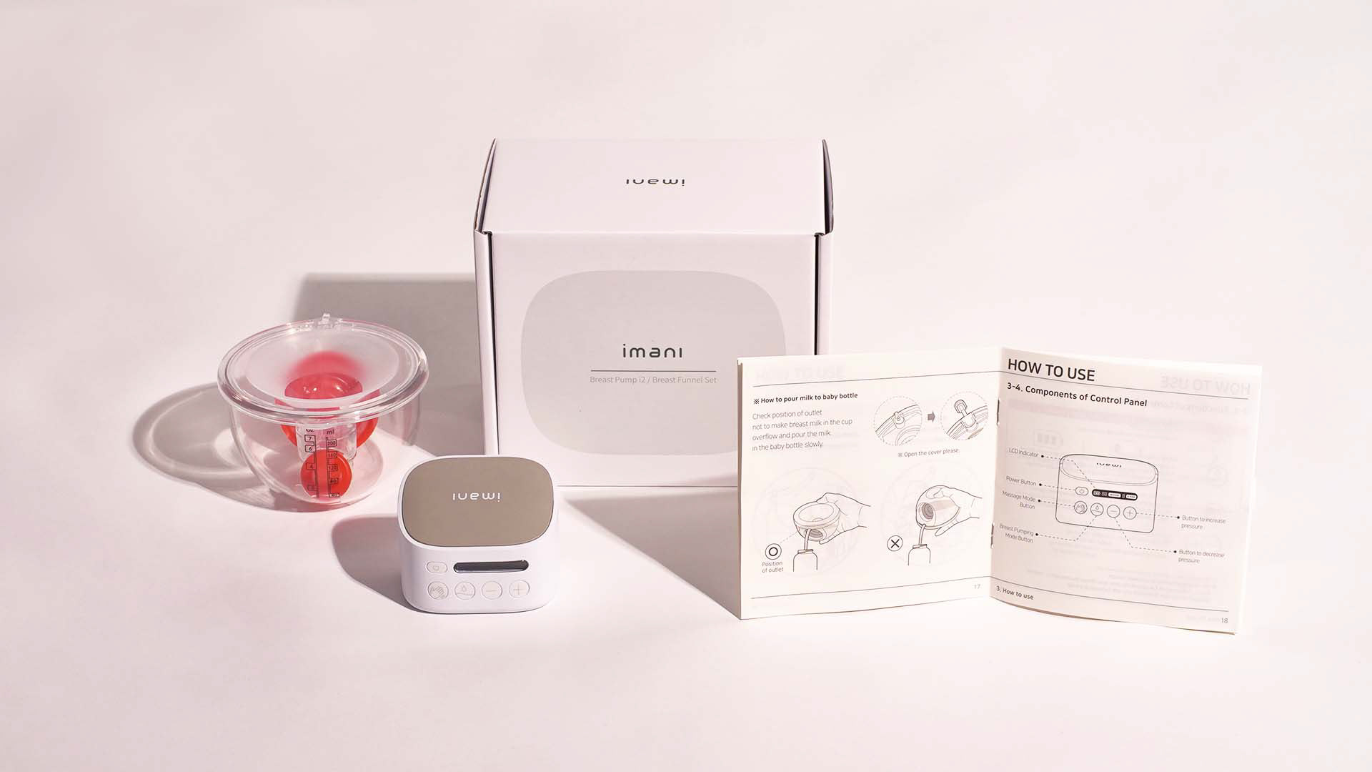 Breast pump，Maternal and infant products，IMANI，Breastfeeding supplies，