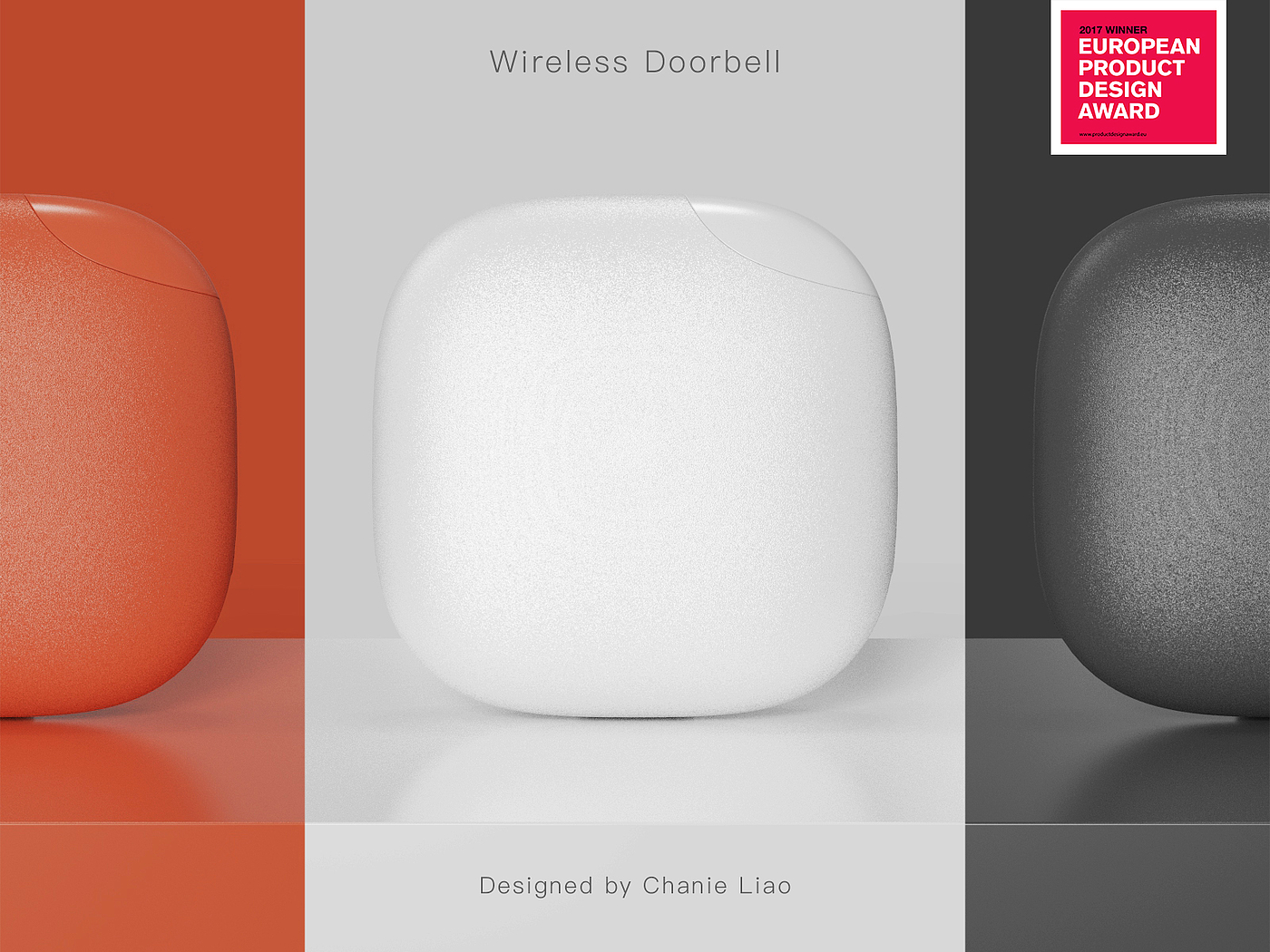 electronic product，industrial design，Wireless doorbell，Jian Jiefeng，tender，lighting，