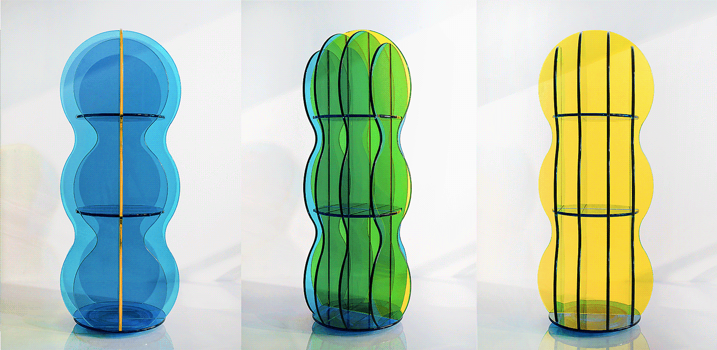 Brocoli，bookshelf，furniture，originality，