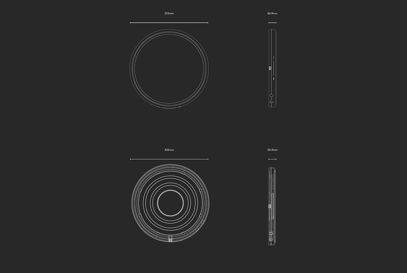 Star clock，product design，industrial design，Clock，Wall clock，Astrace，black，circular，