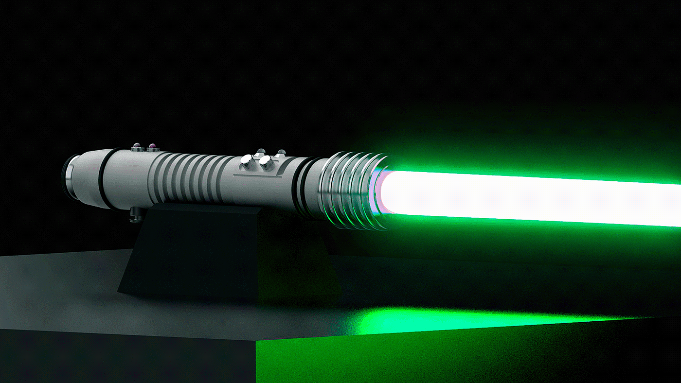 industrial design，3D modeling，product design，FX lightsaber，