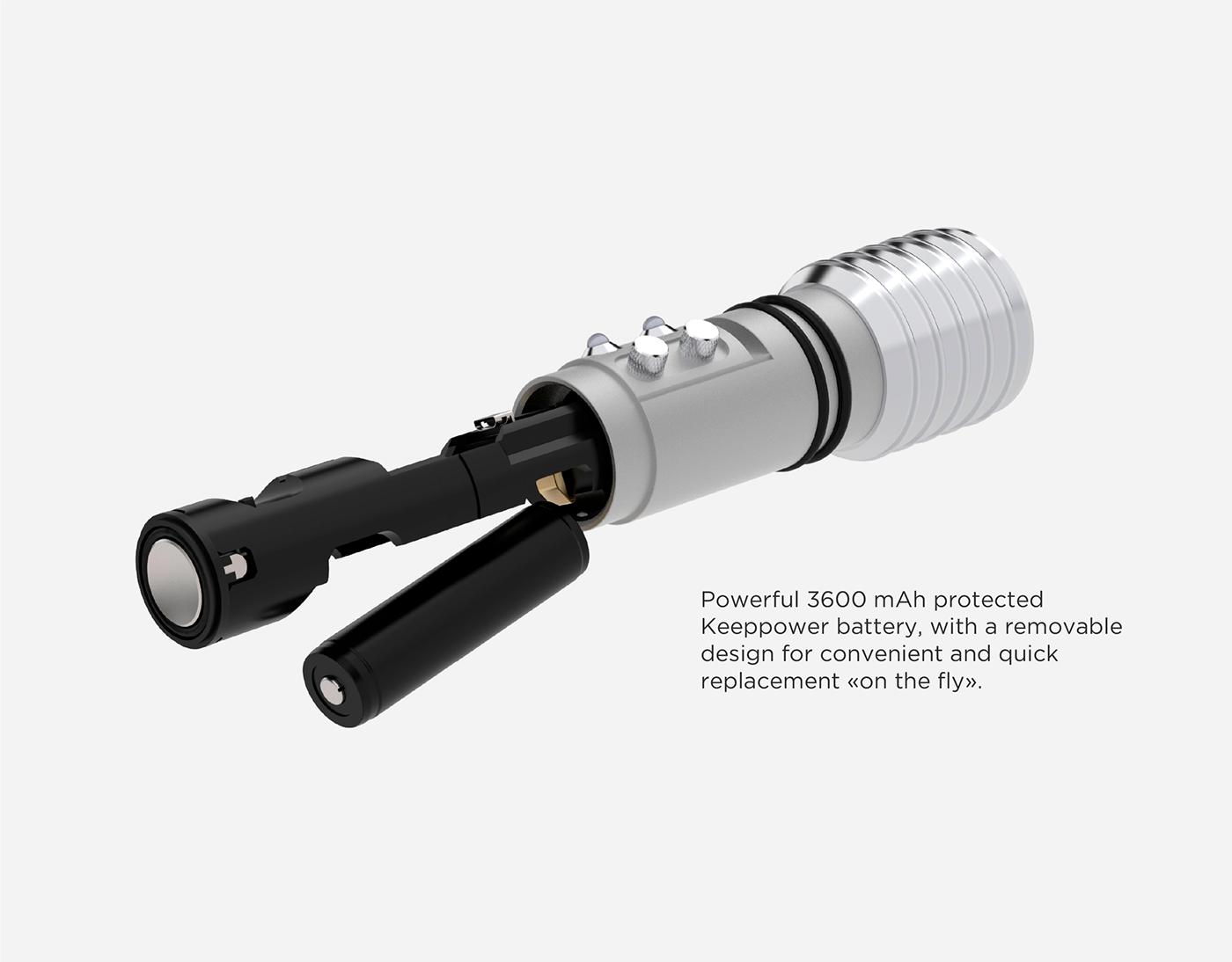 industrial design，3D modeling，product design，FX lightsaber，