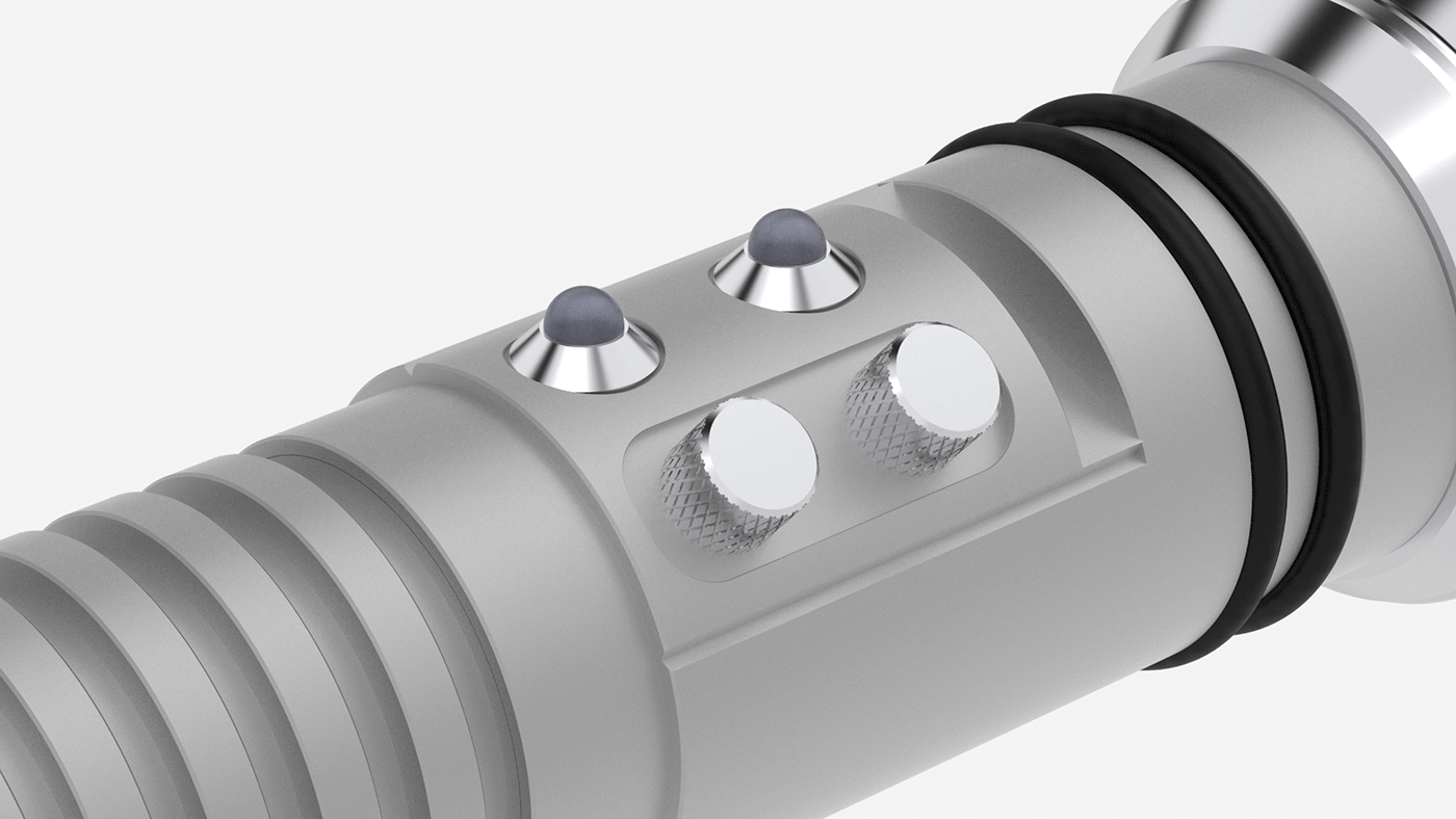 industrial design，3D modeling，product design，FX lightsaber，