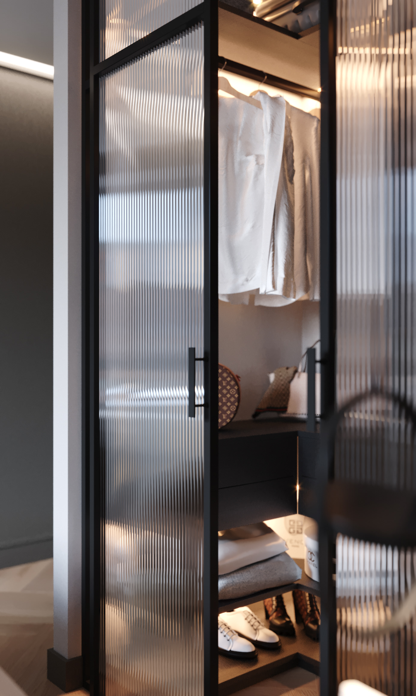 bedroom，Internal，3D modeling，Architectural visualization，Interior design，