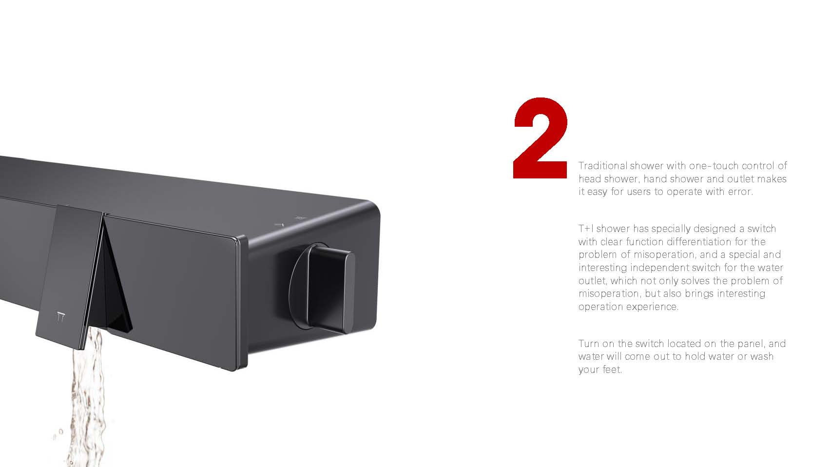 bathroom，Shower，Shower，if，red dot，