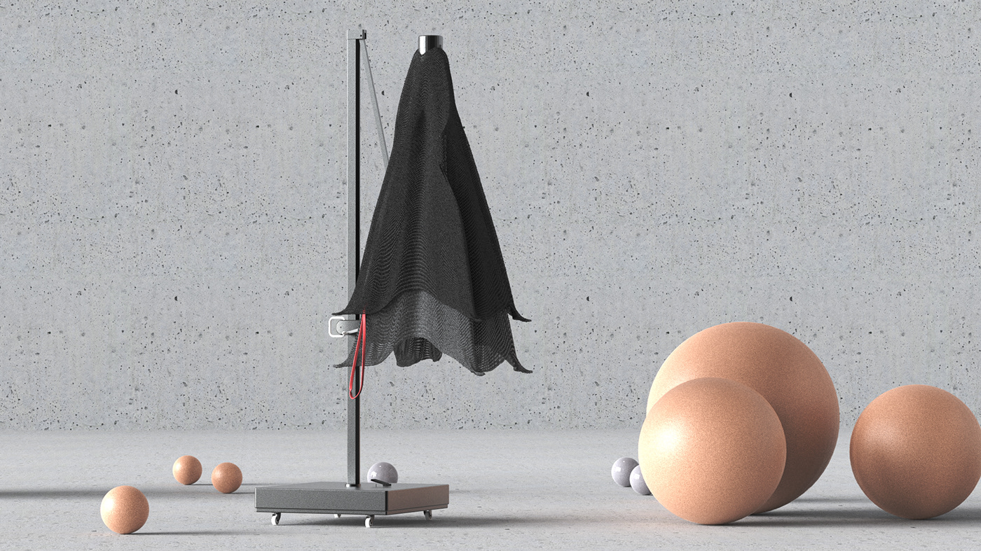 outdoors，umbrella，visualization，