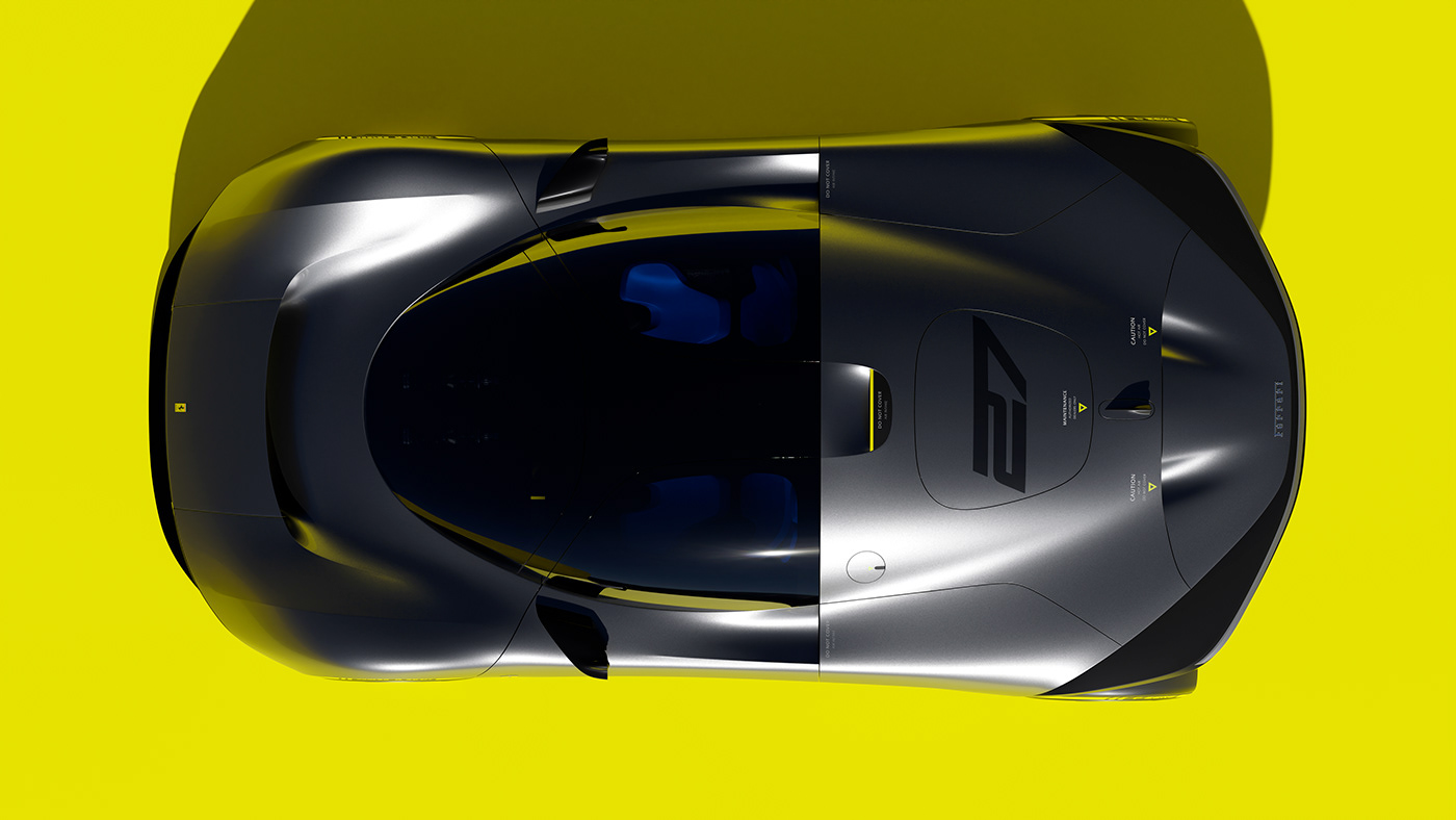 Ferrari，Automobile design，3D modeling，