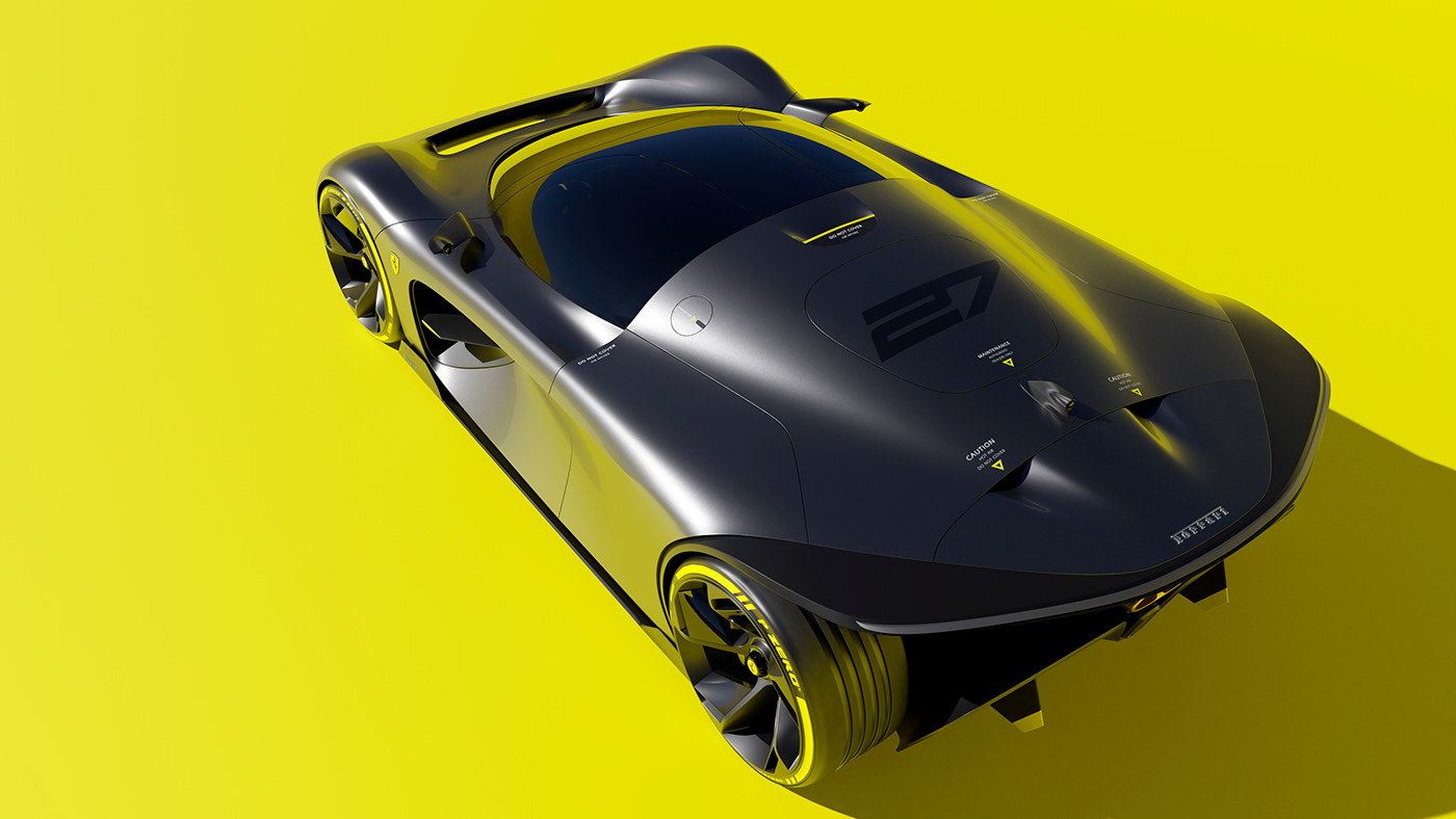 Ferrari，Automobile design，3D modeling，