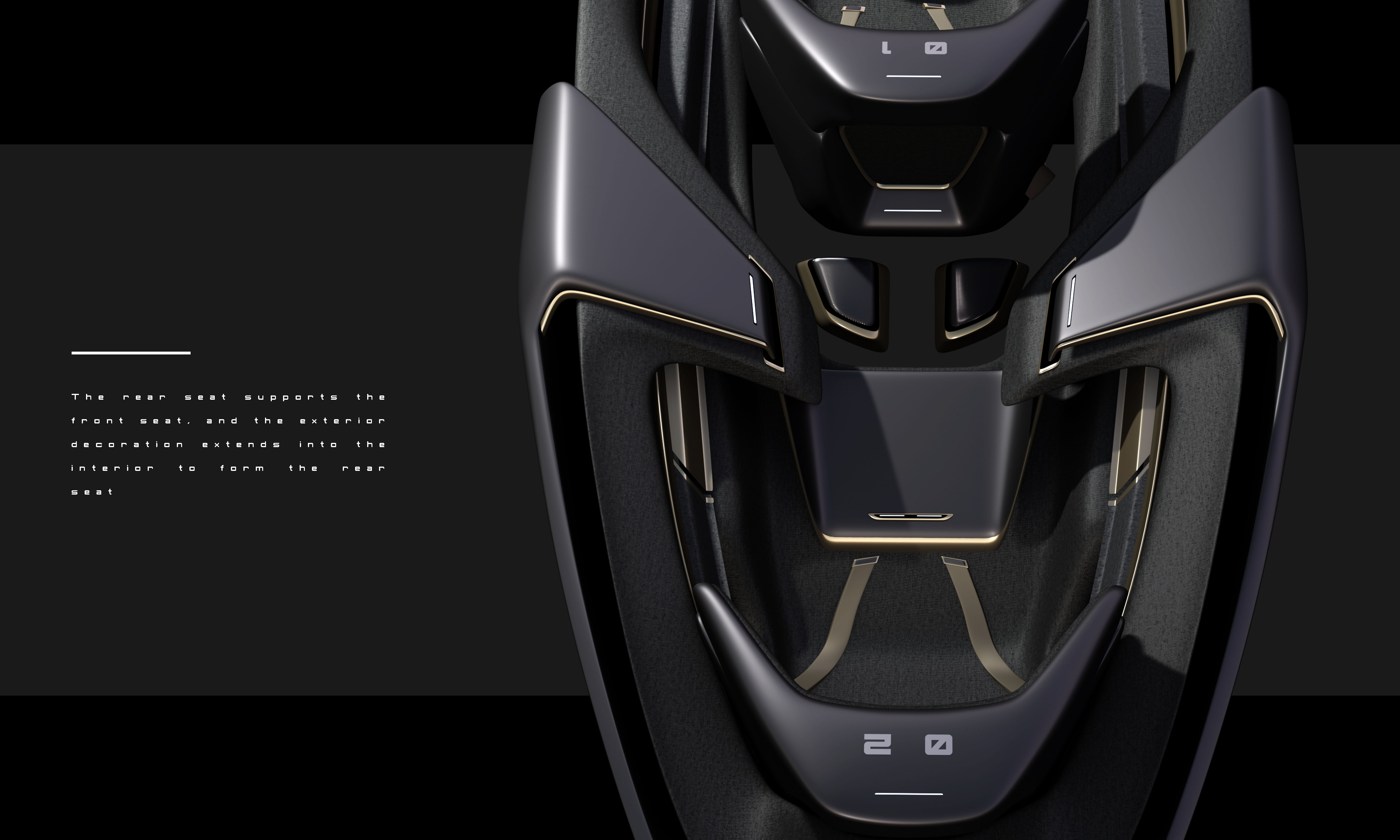 Automobile design，conceptual design，3d，Automotive interior design，Interior Design of Super Sports Car，Vehicle design，product design，Atmosphere sense，