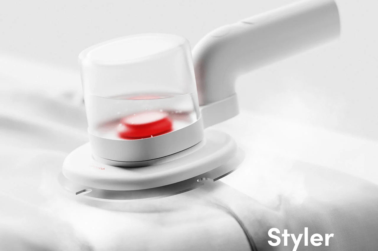 modularization，product design，sustainable，originality，hair drier，Air purification，gules，white，