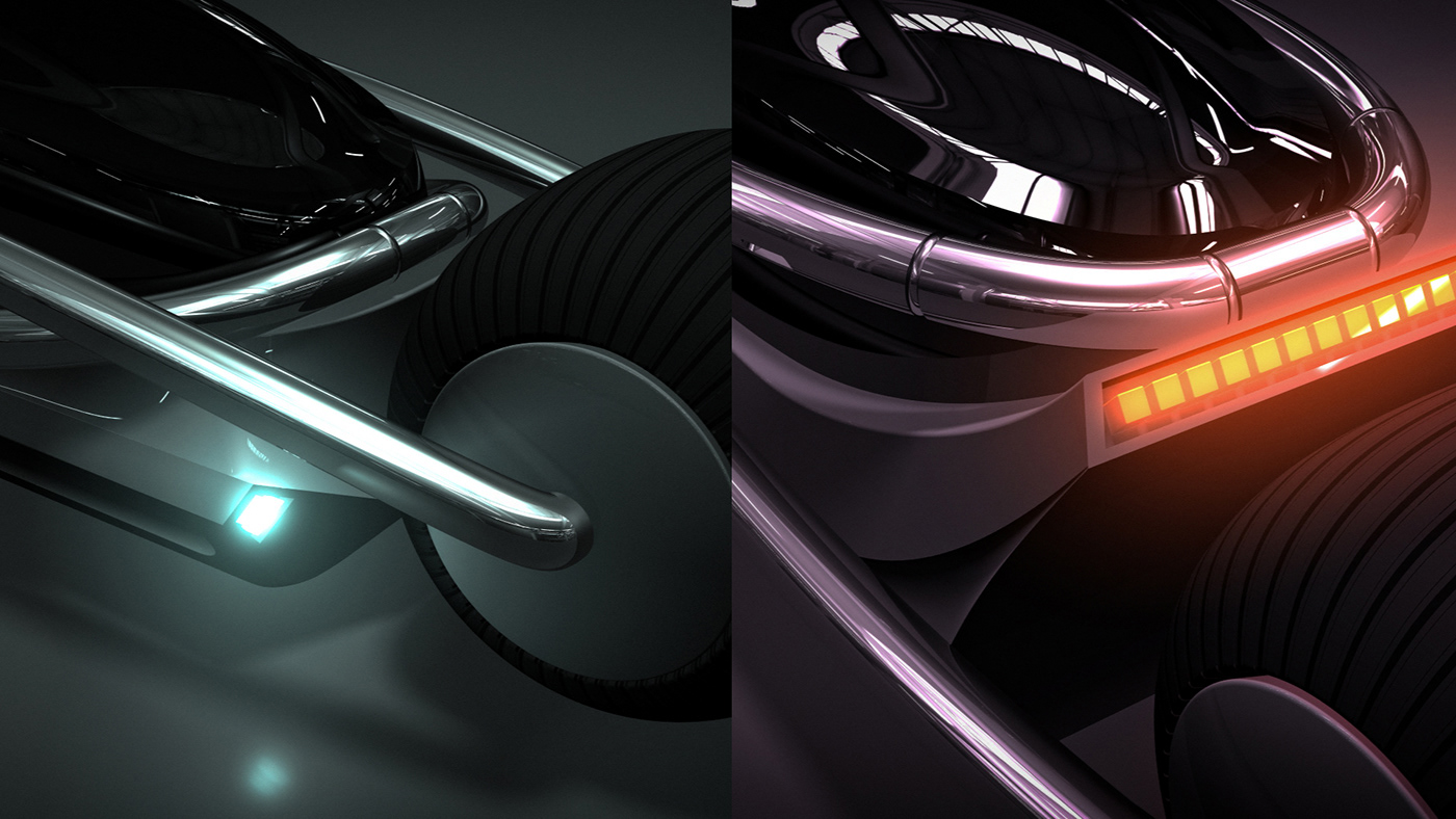 science and technology，motorcycle，concept，