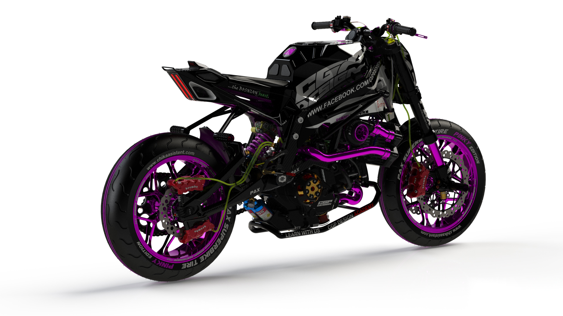 超酷高性能机车