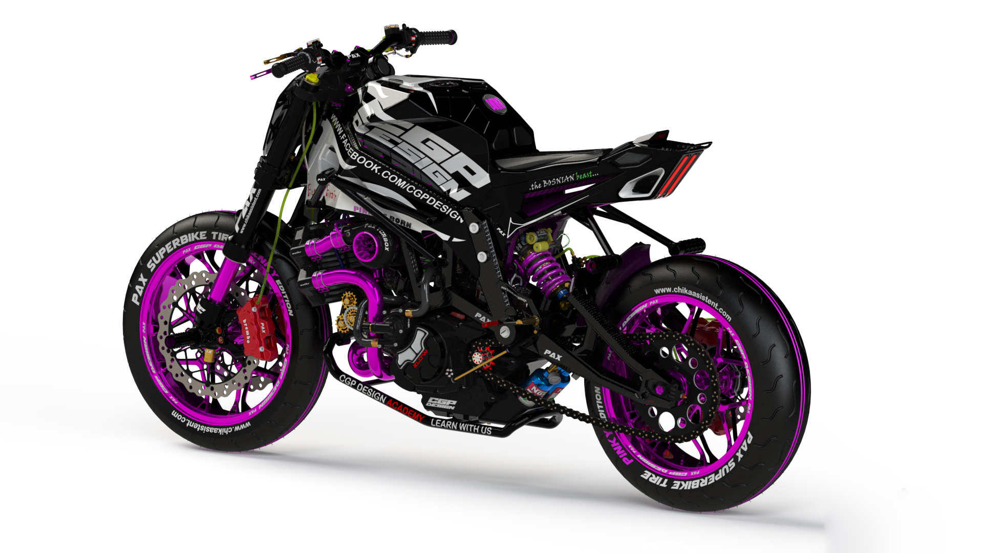 超酷高性能机车