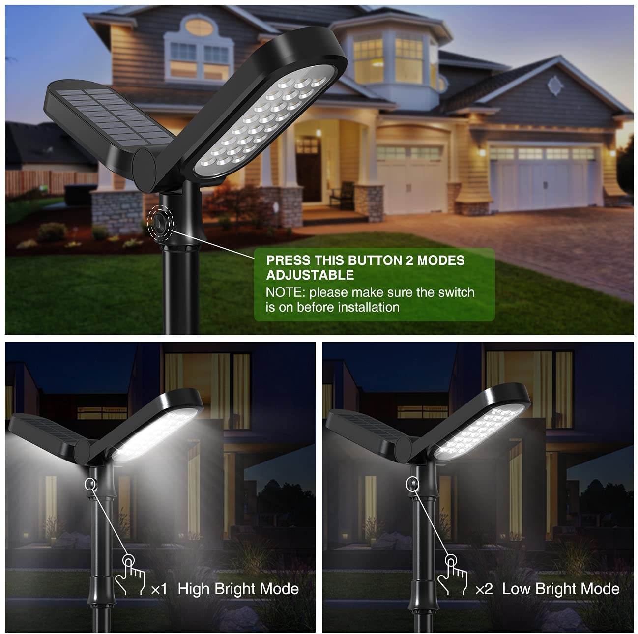 street lamp，solar energy，Path light，