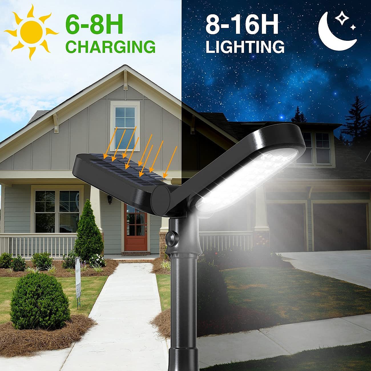 street lamp，solar energy，Path light，