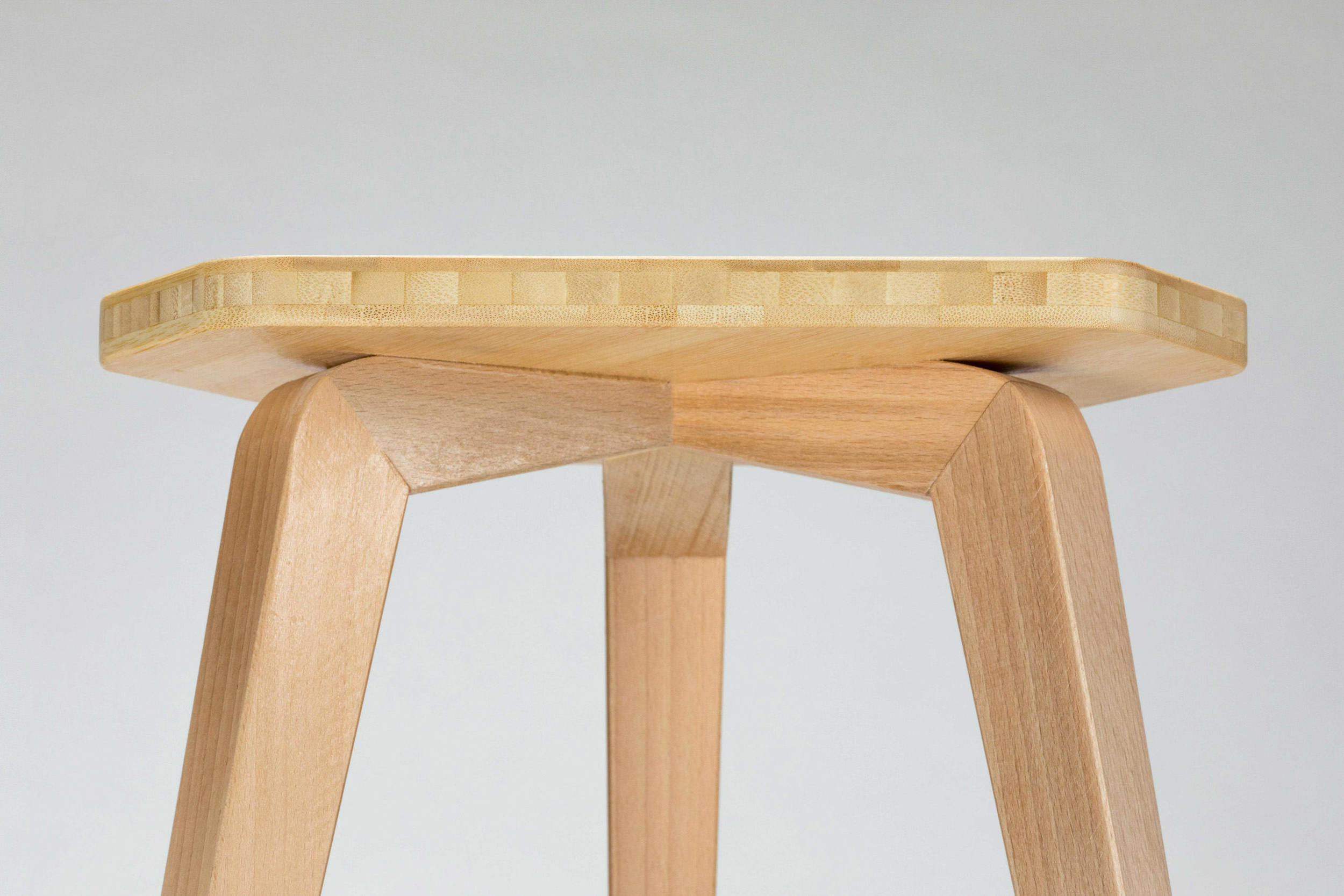 geometry，stool，wood，triangle，bamboo clappers，