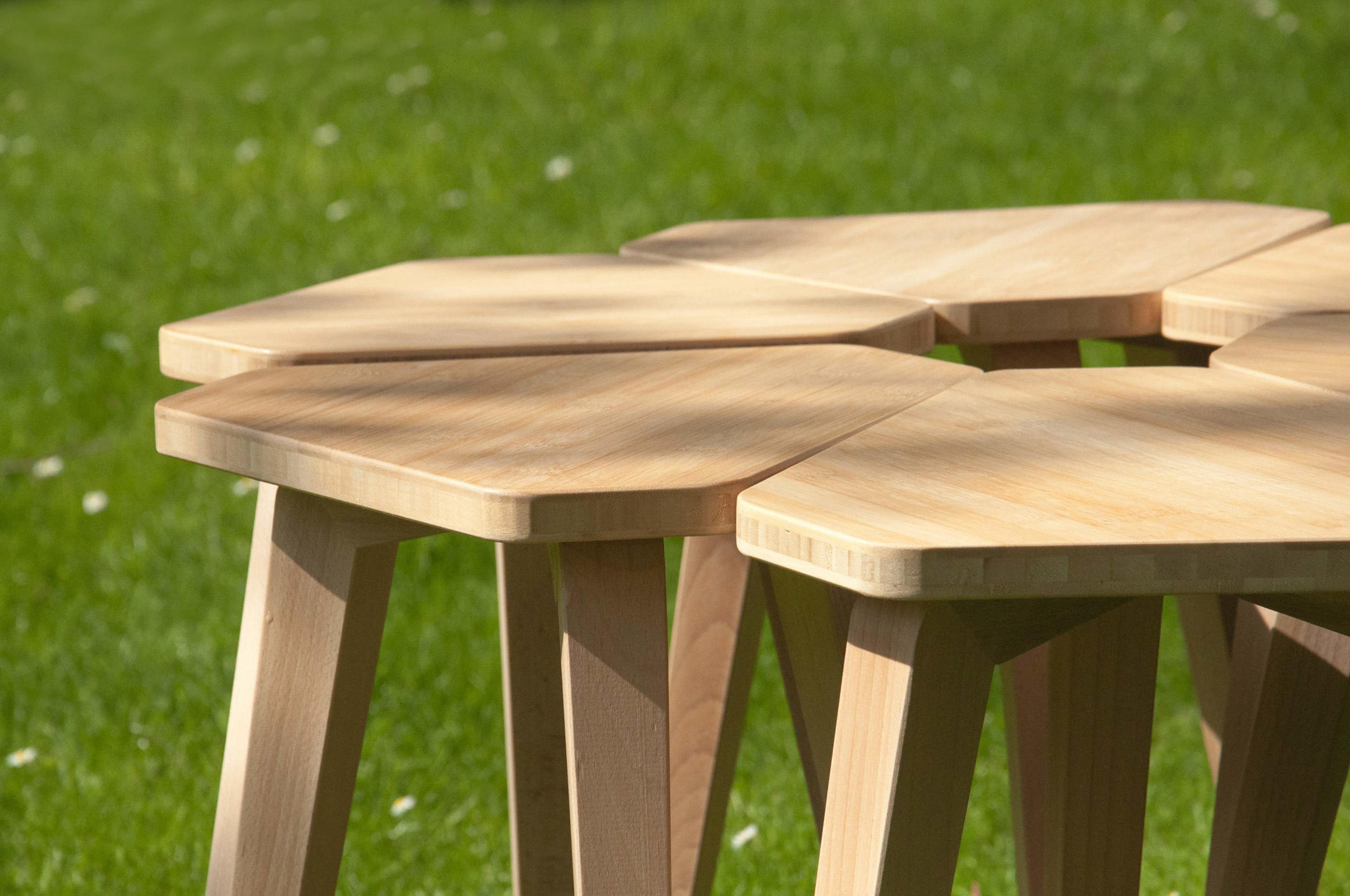 geometry，stool，wood，triangle，bamboo clappers，