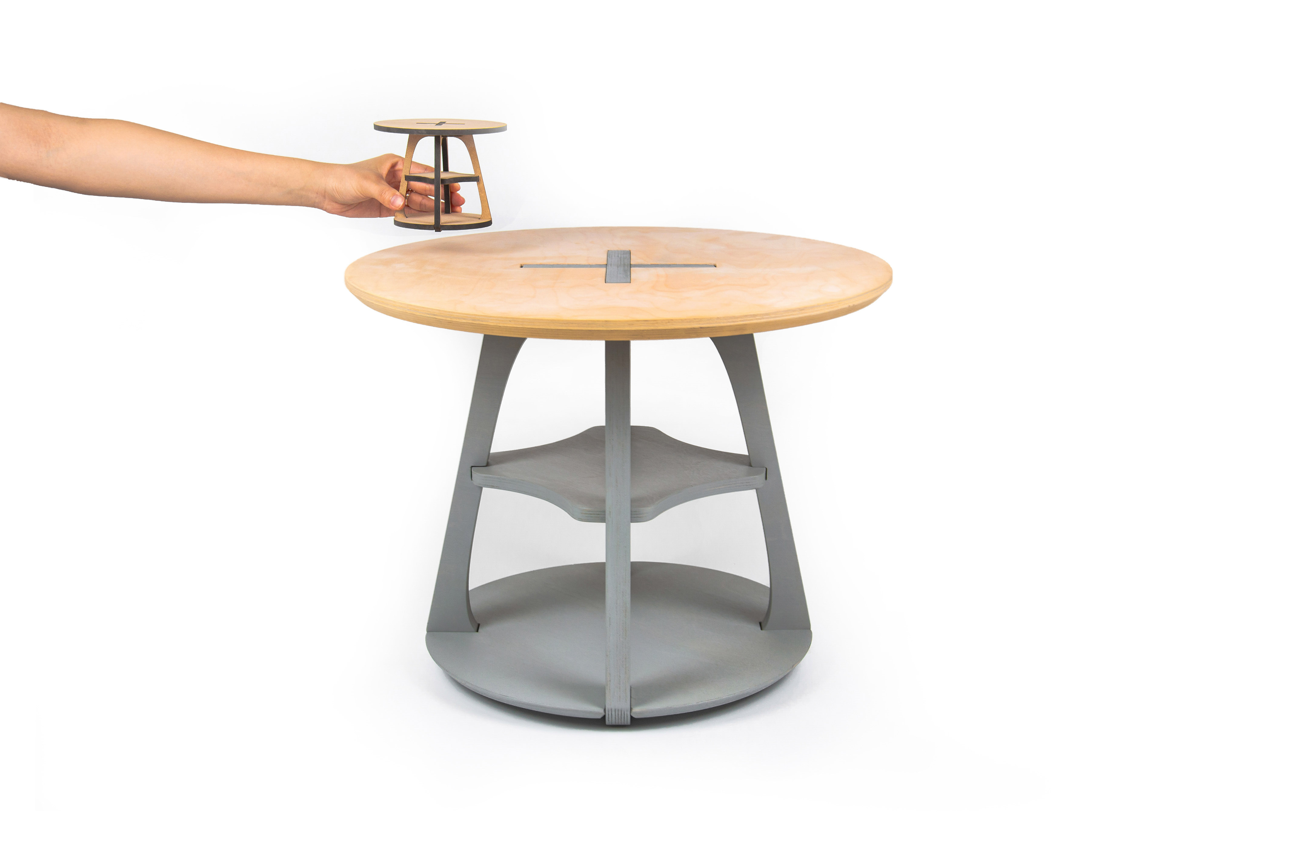 Mortise and tenon，Vault，Solid wood multilayer board，removable，modern，