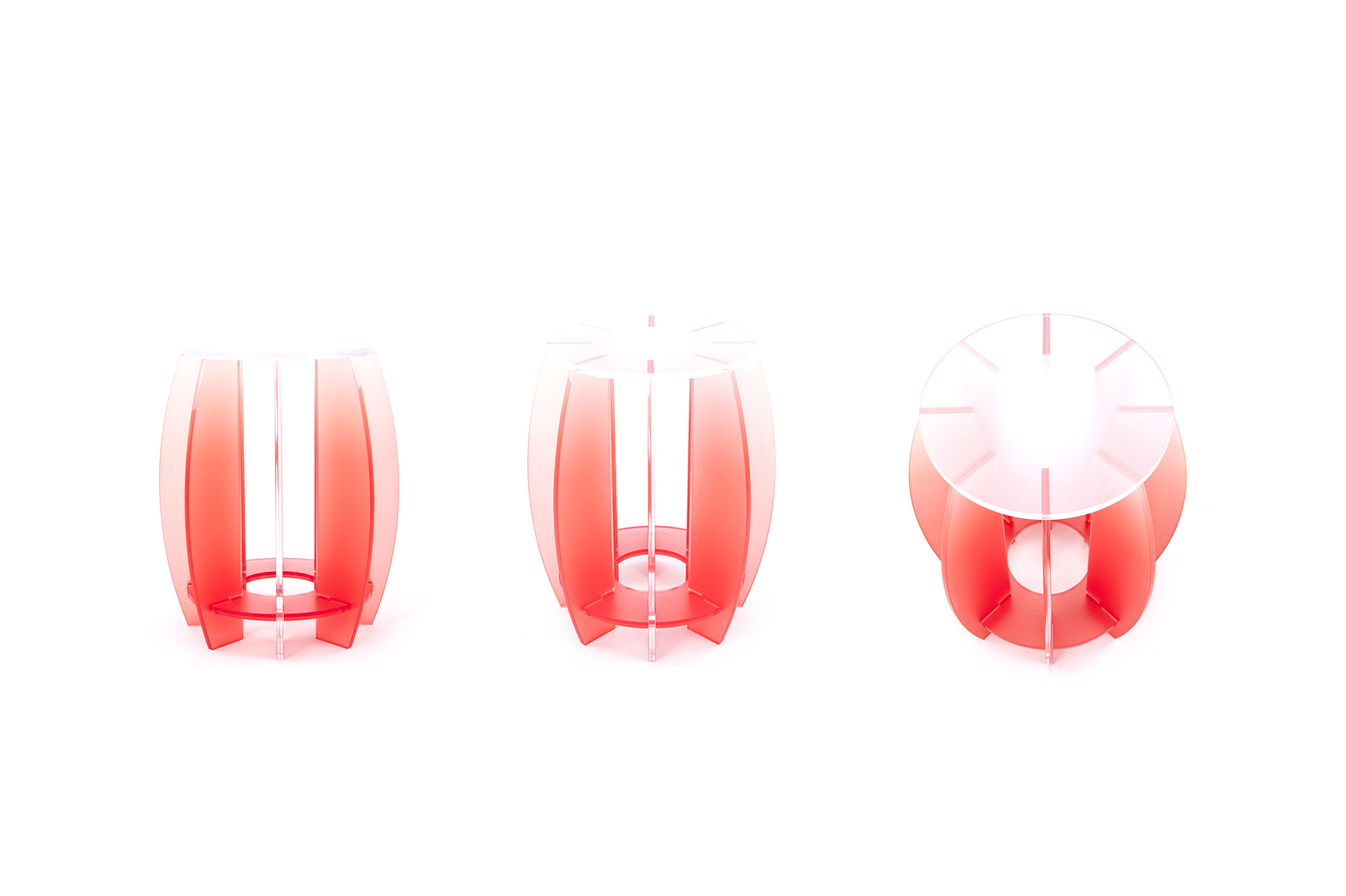 Chinese garden，Drum stool，courtyard，resin glass，Chinese traditional color，