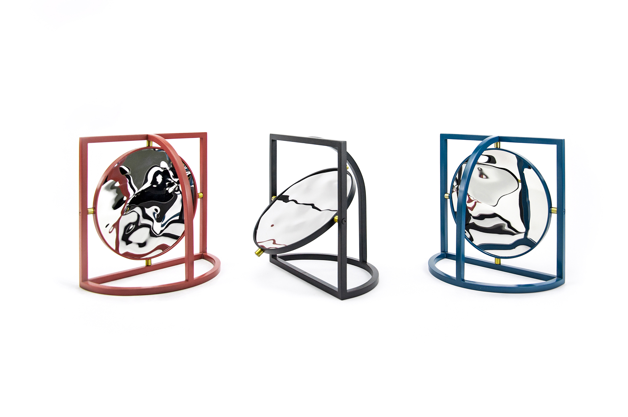 water ripple，stainless steel，Cosmetic mirror，Screen mirror，