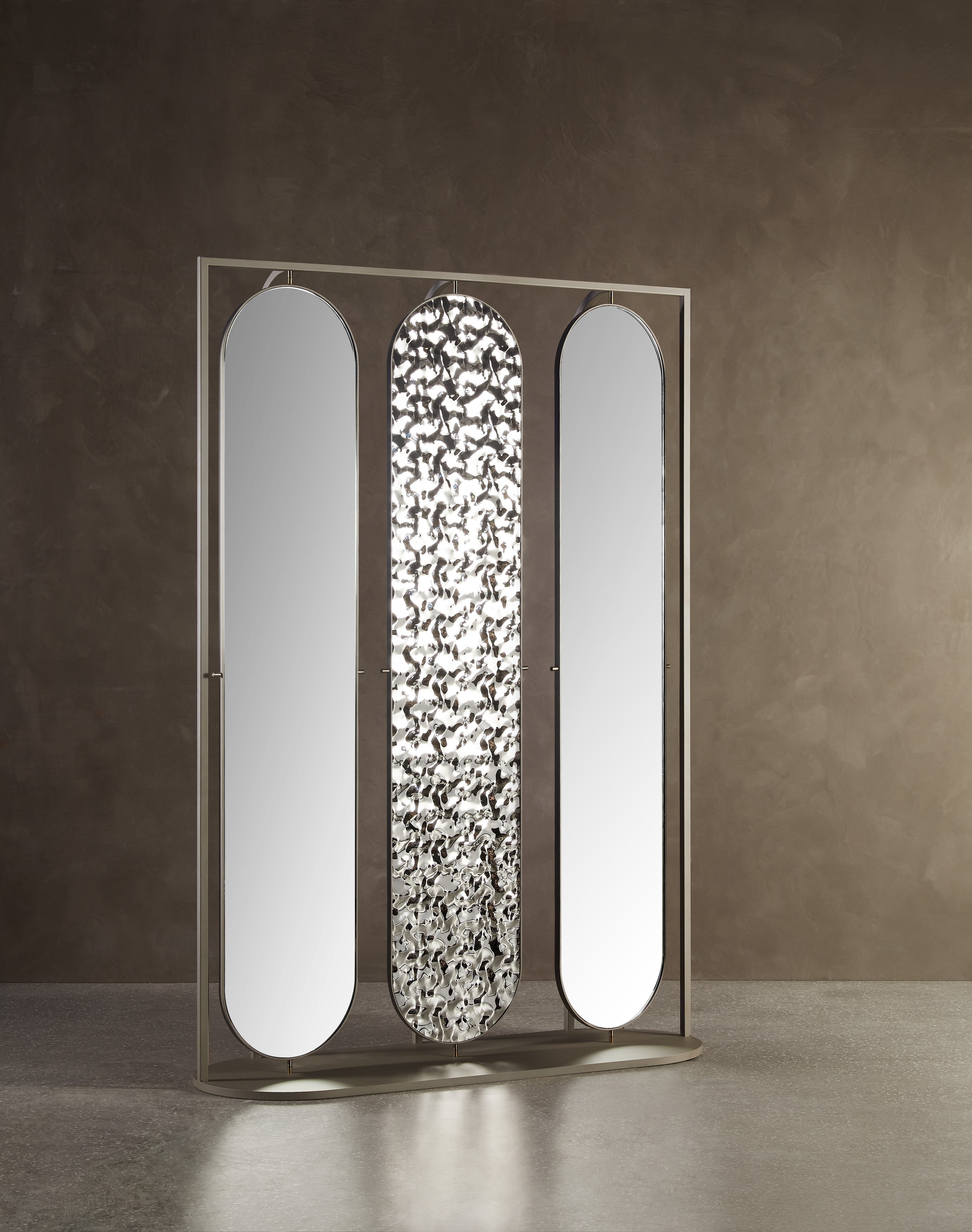 water ripple，stainless steel，Cosmetic mirror，Screen mirror，