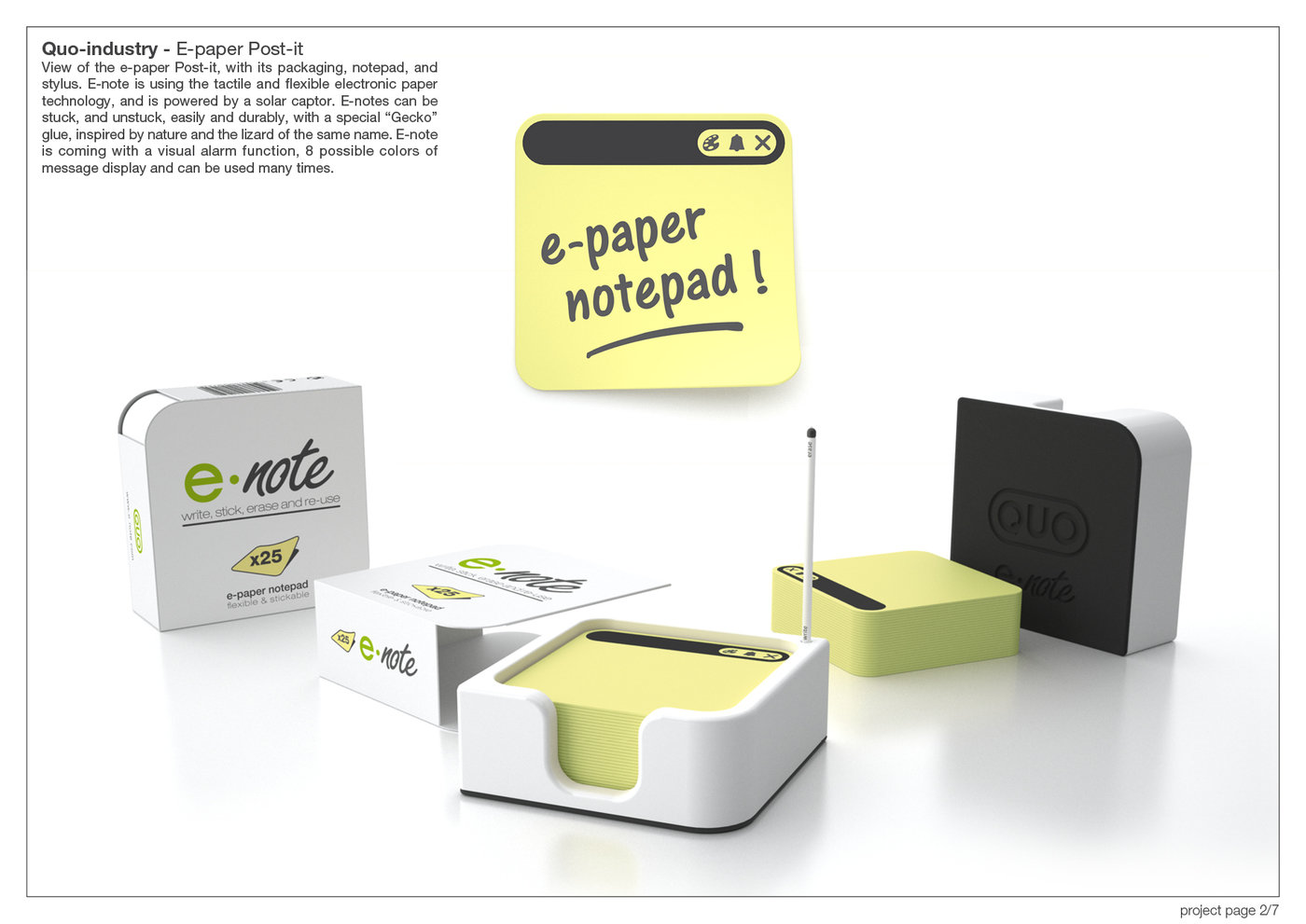 Electronic paper，conceptual design，green，environment protection，