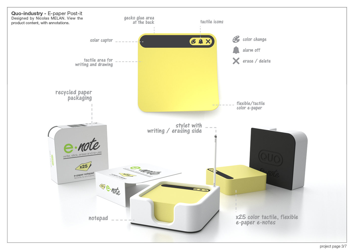 Electronic paper，conceptual design，green，environment protection，