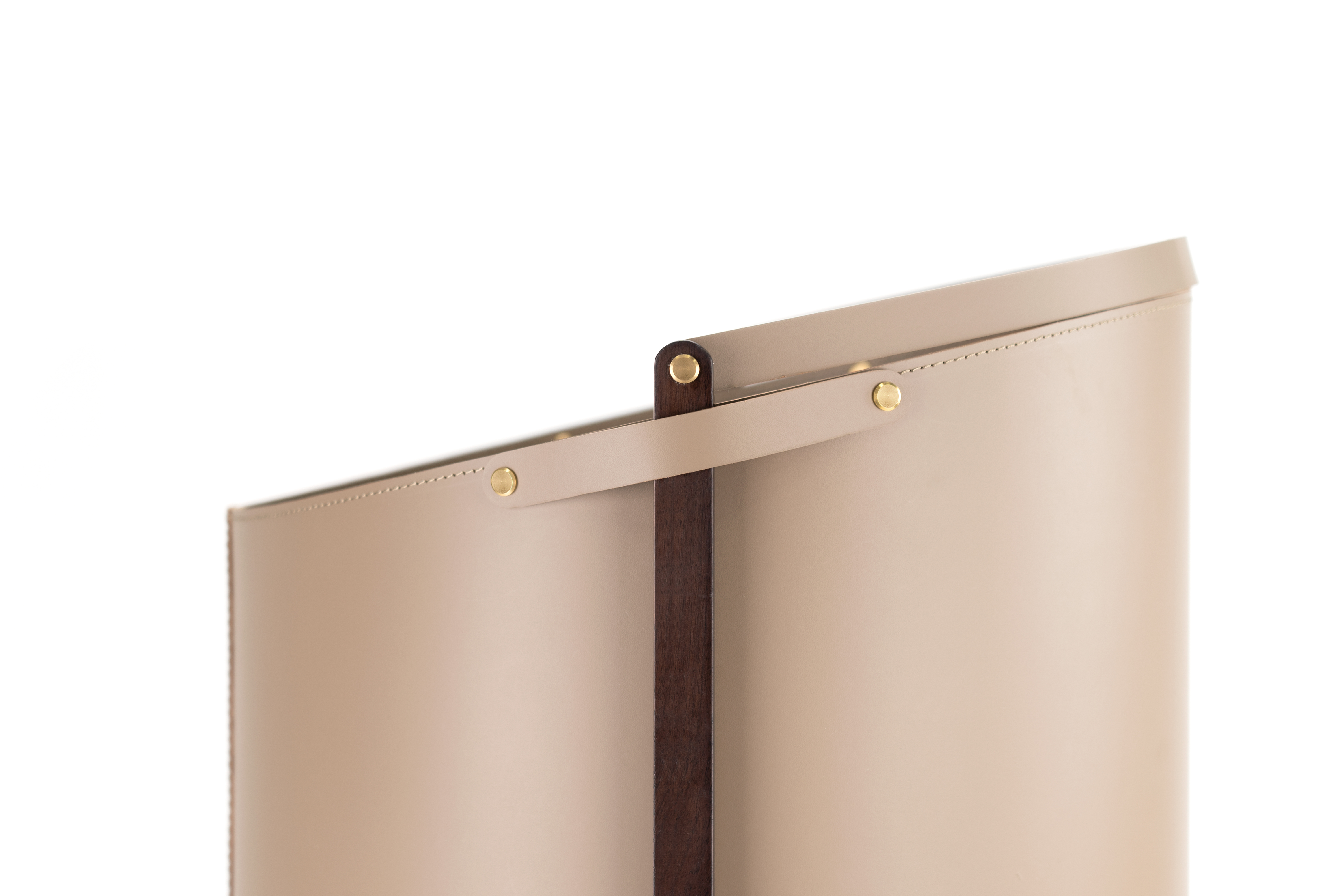 Clothes basket，Receive，Saddle skin，solid wood，