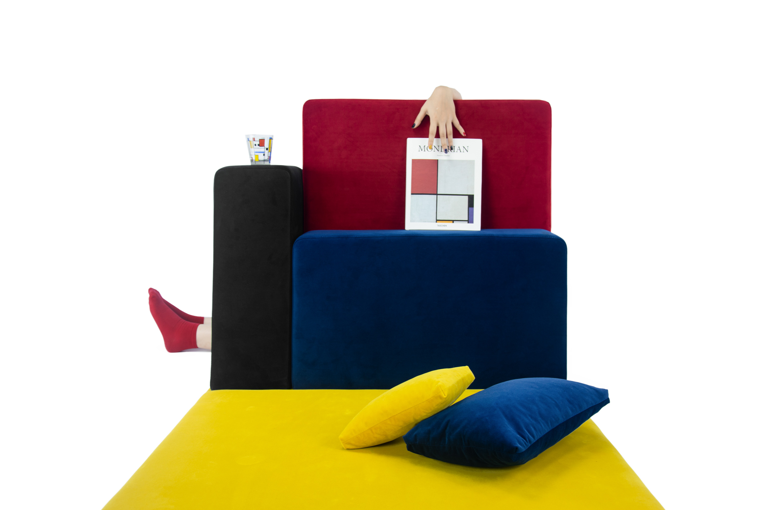 restructure，conceptual design，sofa，Mondrian，
