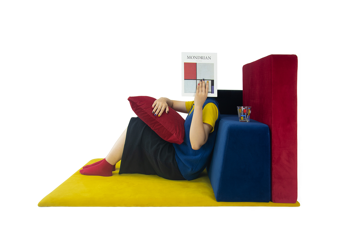 restructure，conceptual design，sofa，Mondrian，