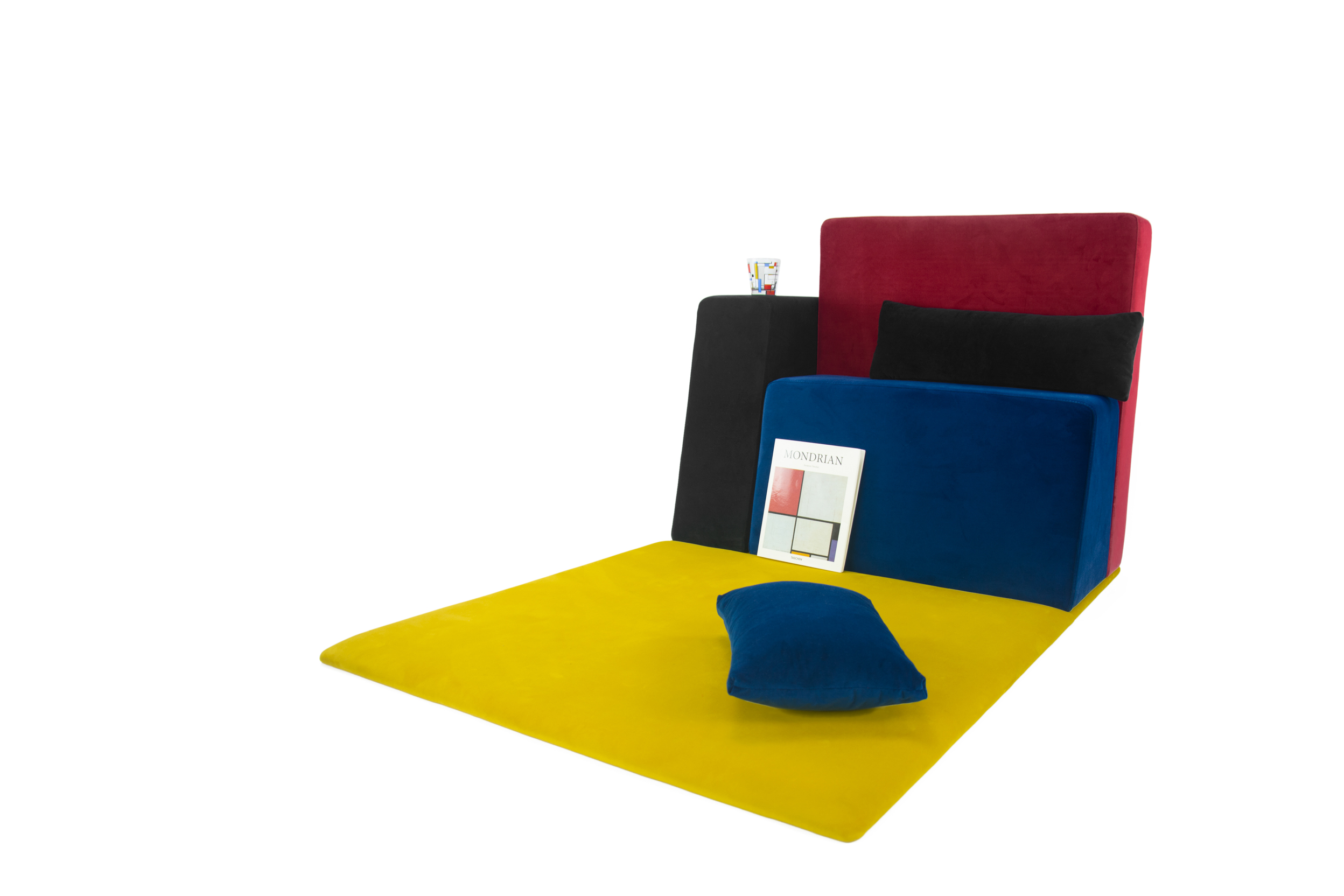 restructure，conceptual design，sofa，Mondrian，
