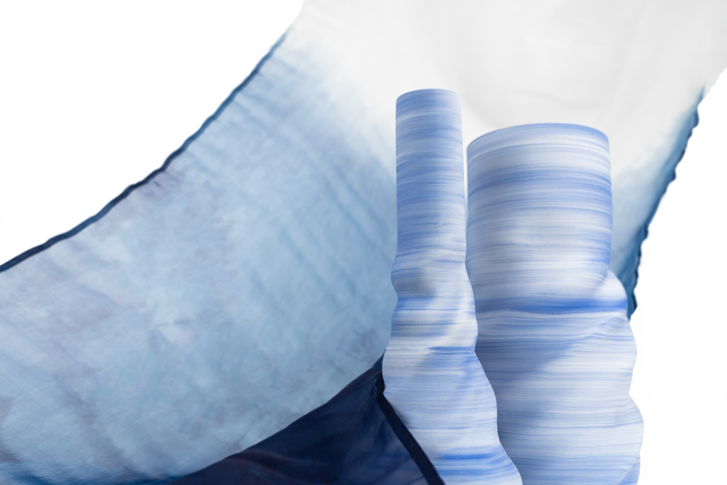 vase，Parameterization，3D printing，Ceramic printing，modern，sea wave，Gradient，