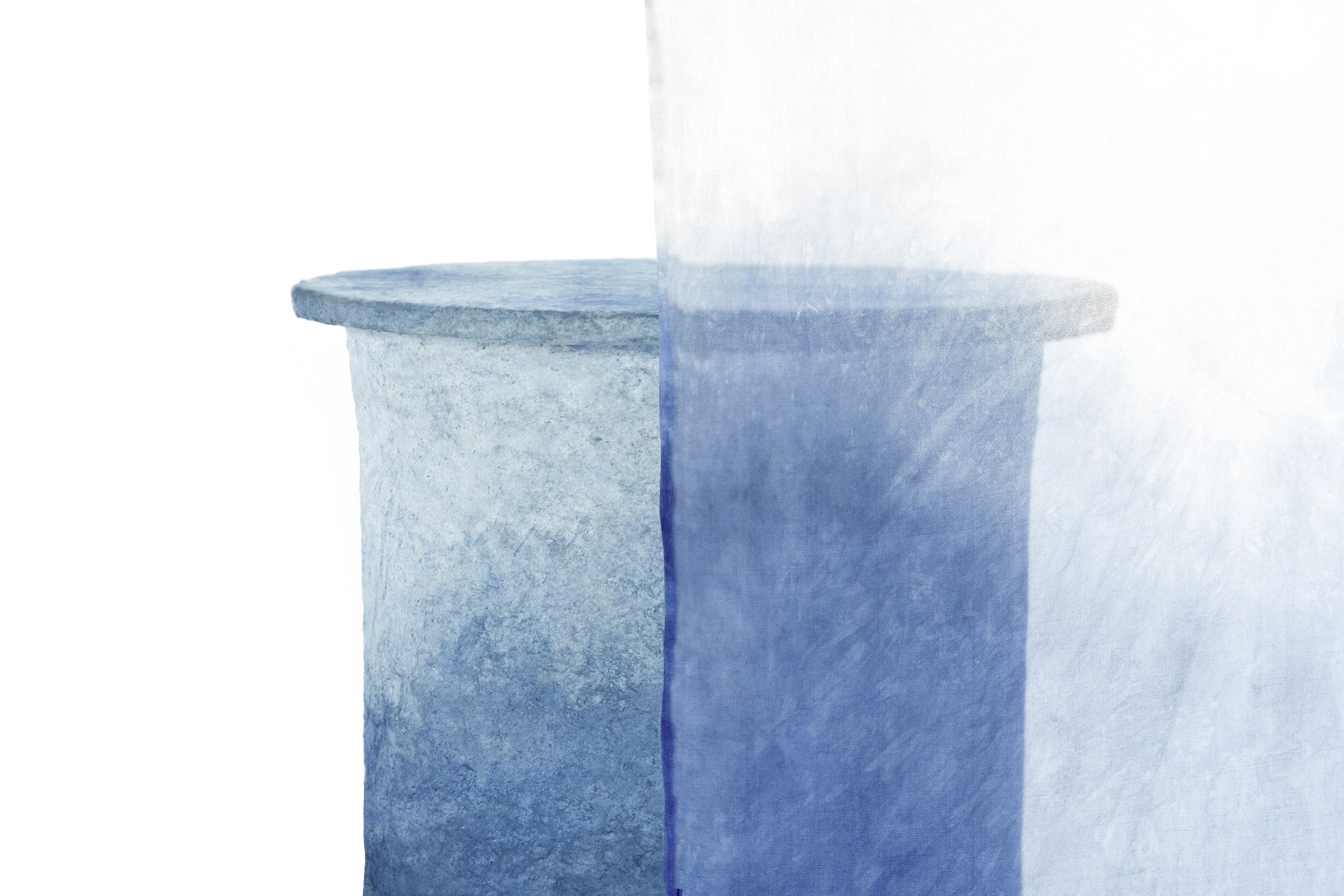 pulp，Traditional craft，Bluegrass，Blue dye，Plant dye，Environmental protection materials，