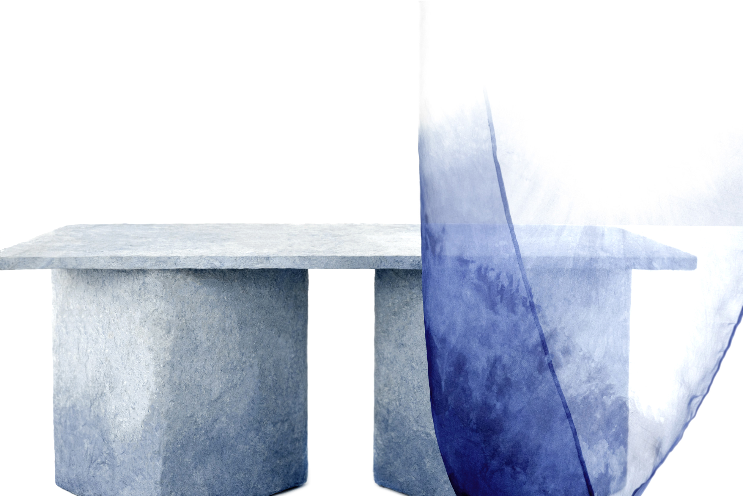 pulp，Traditional craft，Bluegrass，Blue dye，Plant dye，Environmental protection materials，