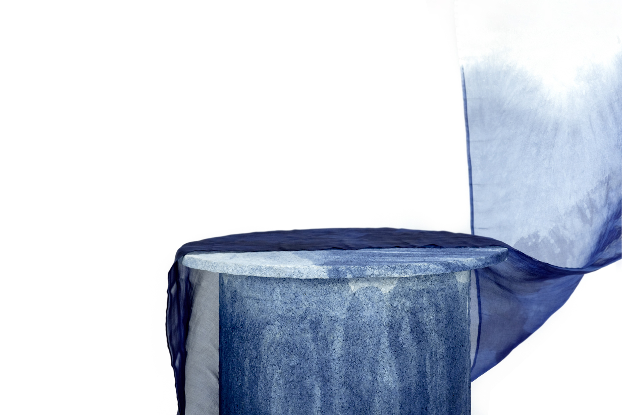 pulp，Traditional craft，Bluegrass，Blue dye，Plant dye，Environmental protection materials，