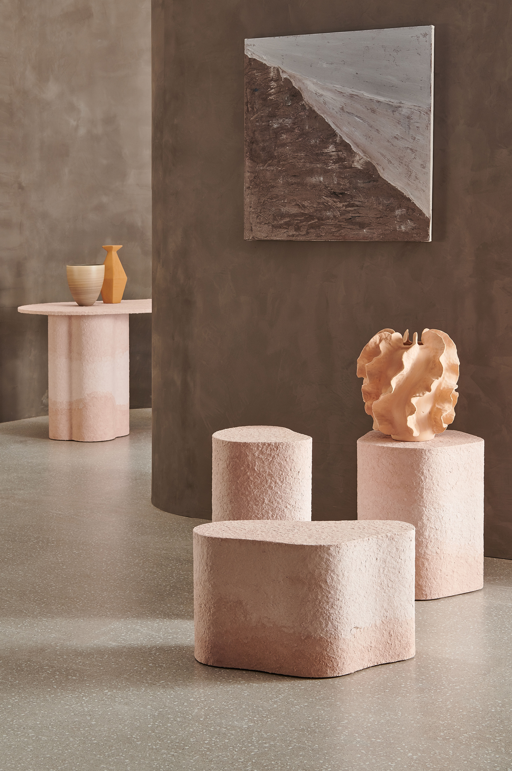 pulp，Traditional craft，Plant dye，Cinnamon，Environmental protection materials，Gradual change，