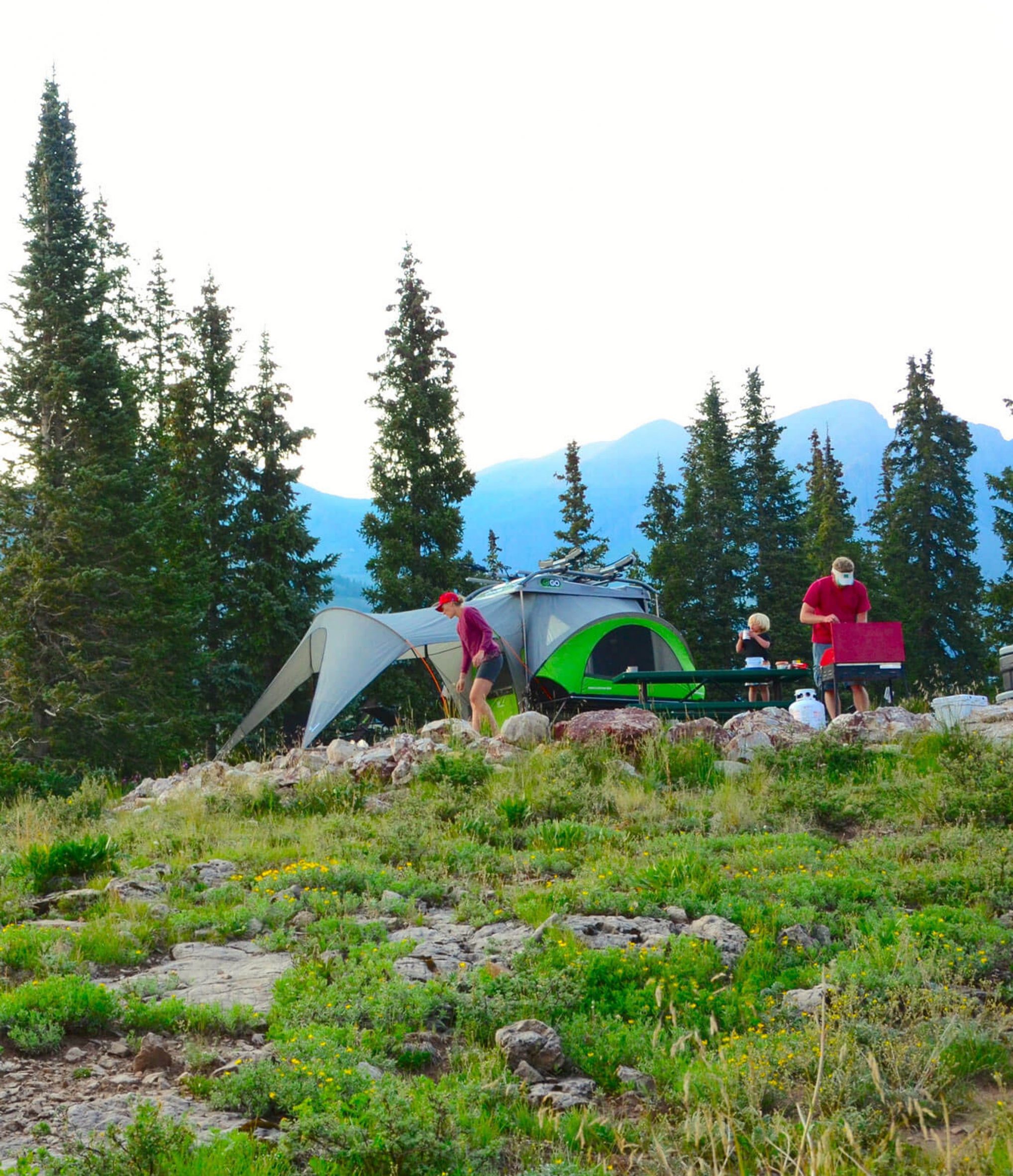 Tent，portability，trailer，