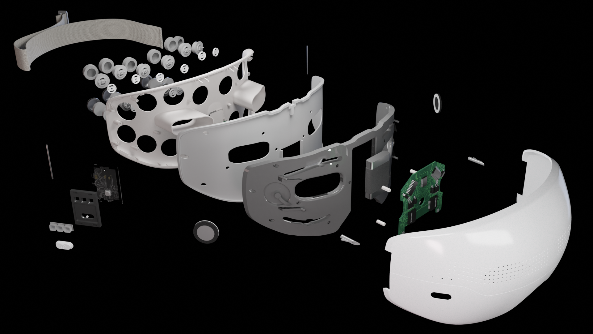 Personal care，Explosion diagram，practice，