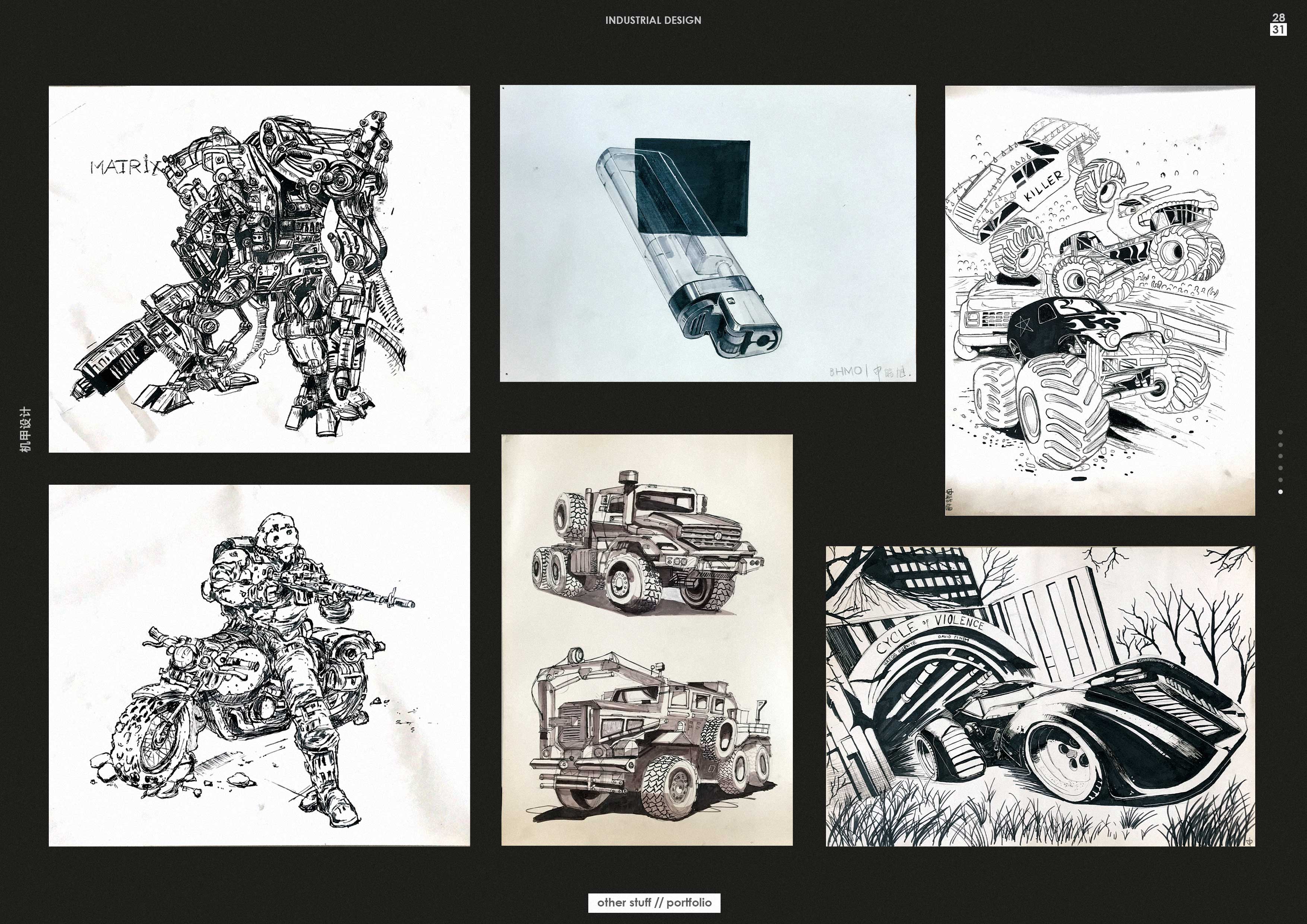 industrial design，